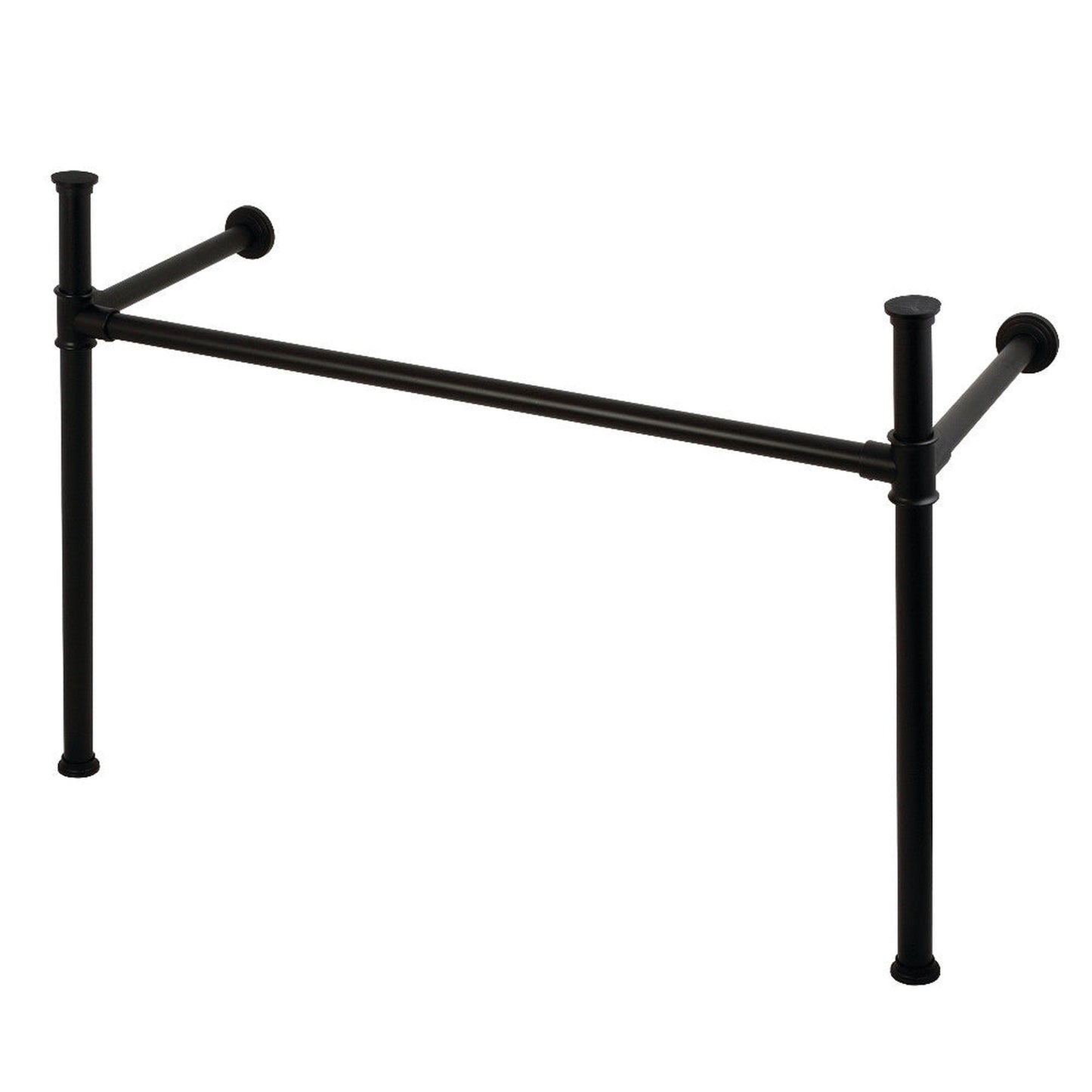 Kingston Brass VPB14880 Imperial Stainless Steel Console Legs, Matte Black
