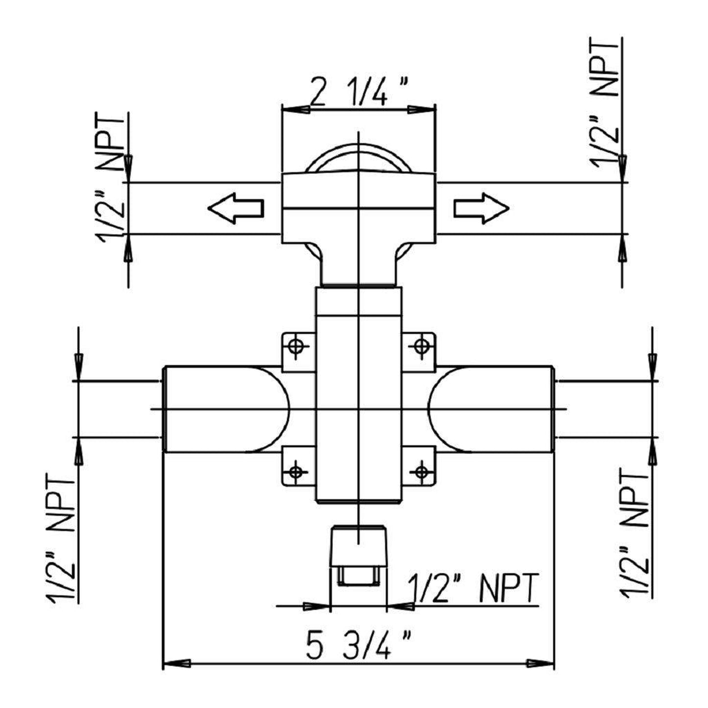 LaToscana Valve For All 691 Trim Pieces