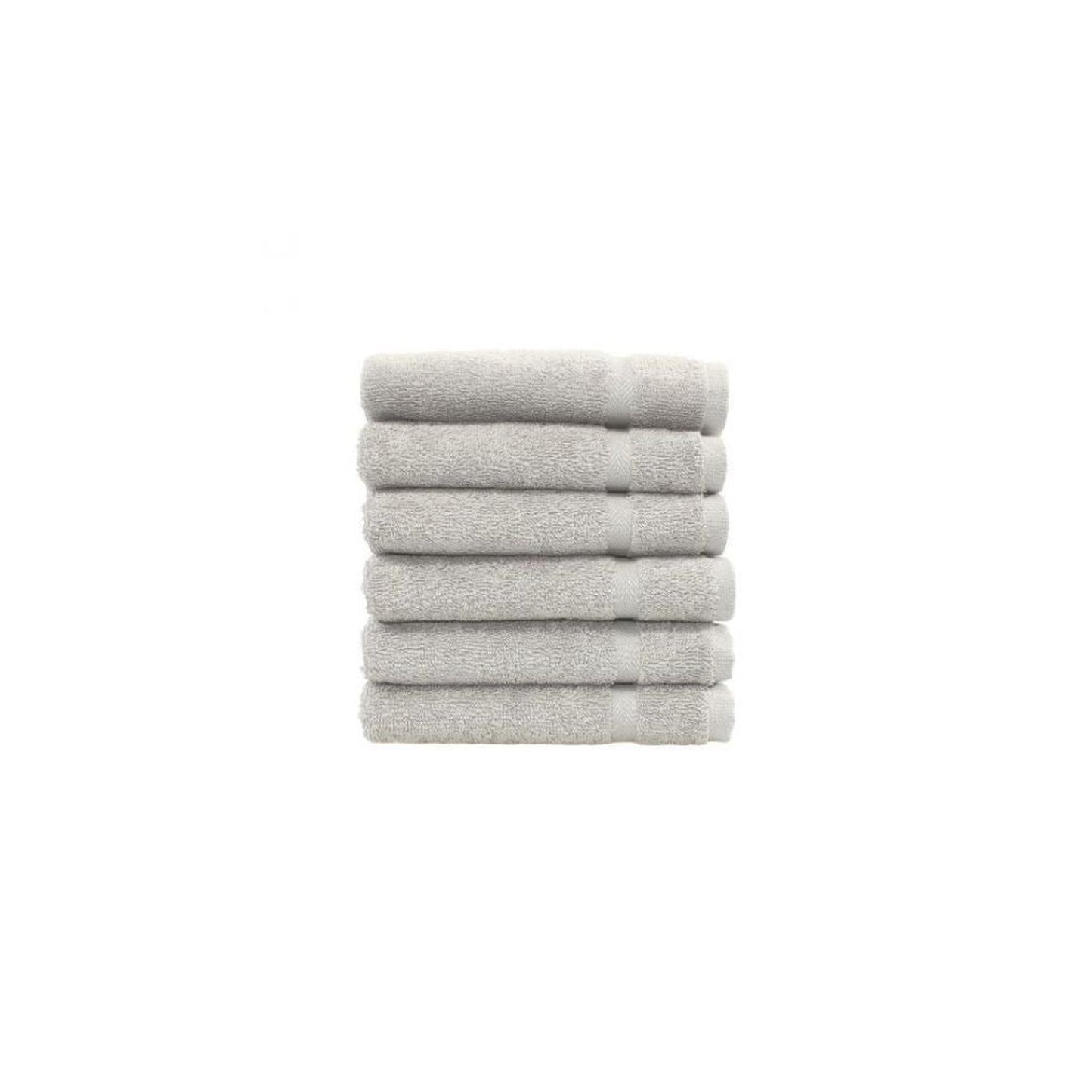 Linum Denzi Turkish Cotton Light Grey Wash Cloth