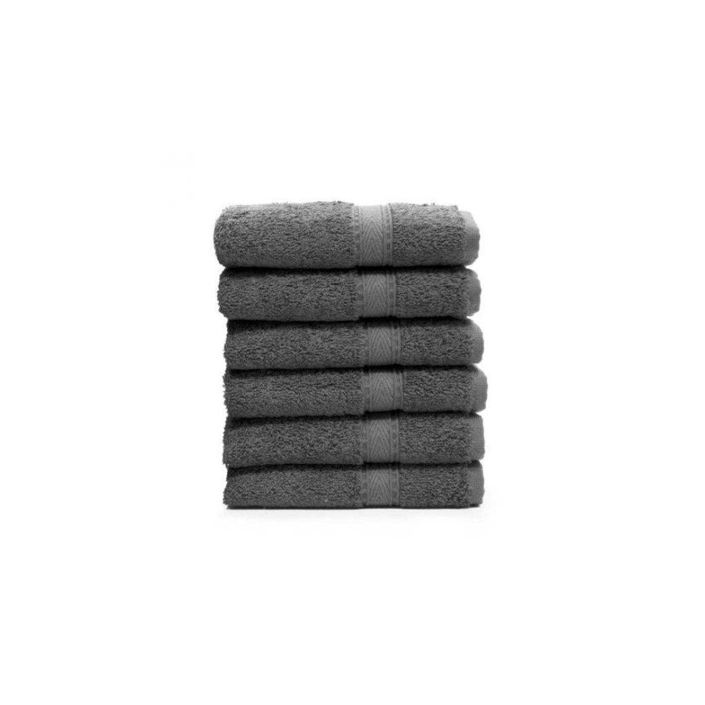 Linum Sinemis Turkish Cotton Dark Grey Wash Cloth