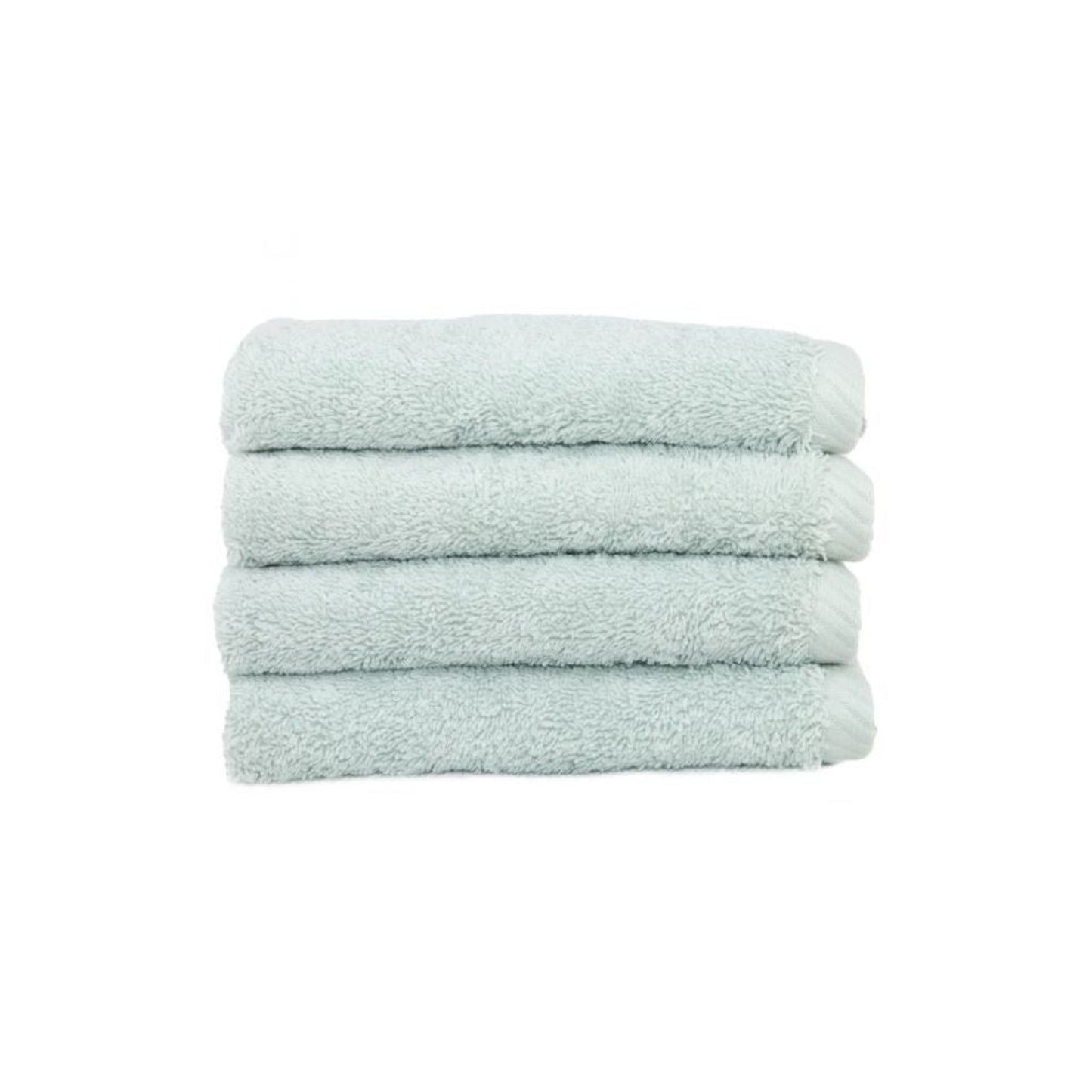 Linum Soft Twist Turkish Cotton Aqua Blue Wash Cloth