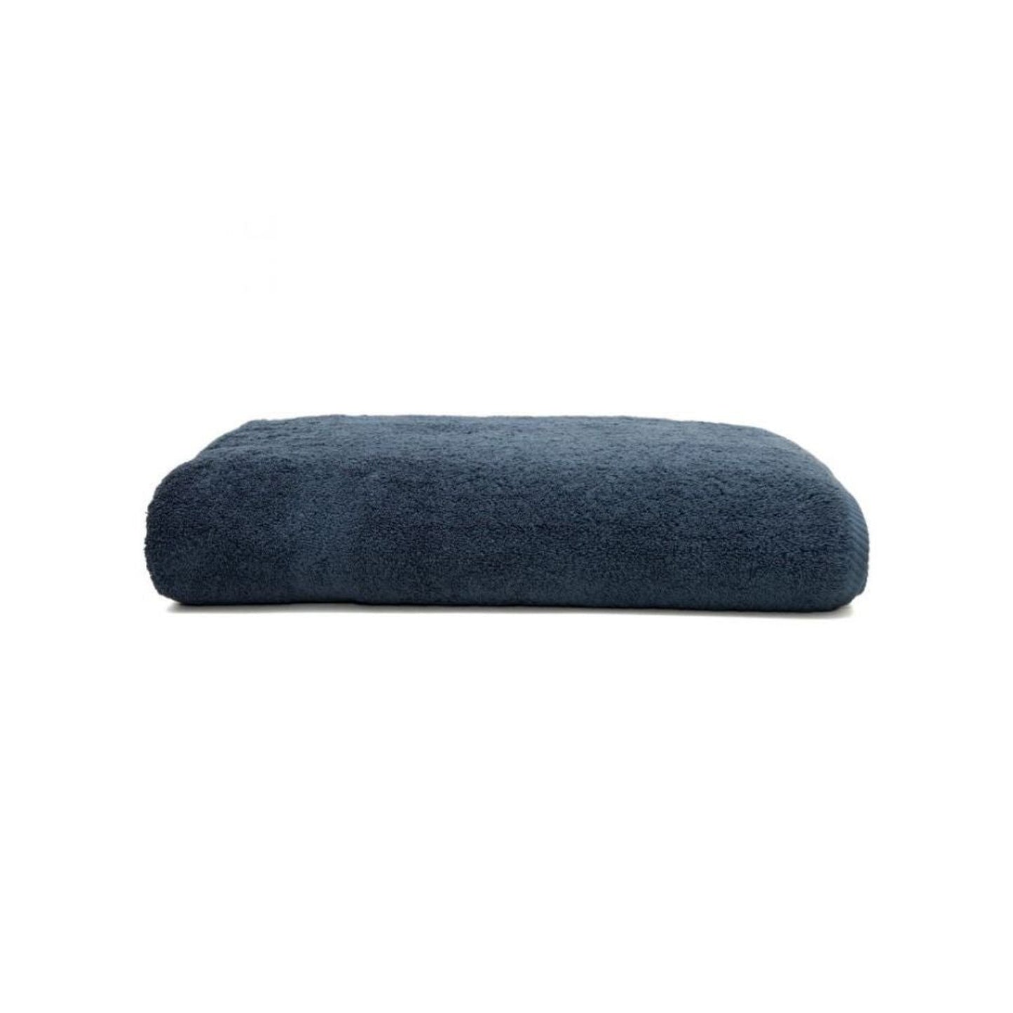Linum Soft Twist Turkish Cotton Midnight Blue Bath Sheet