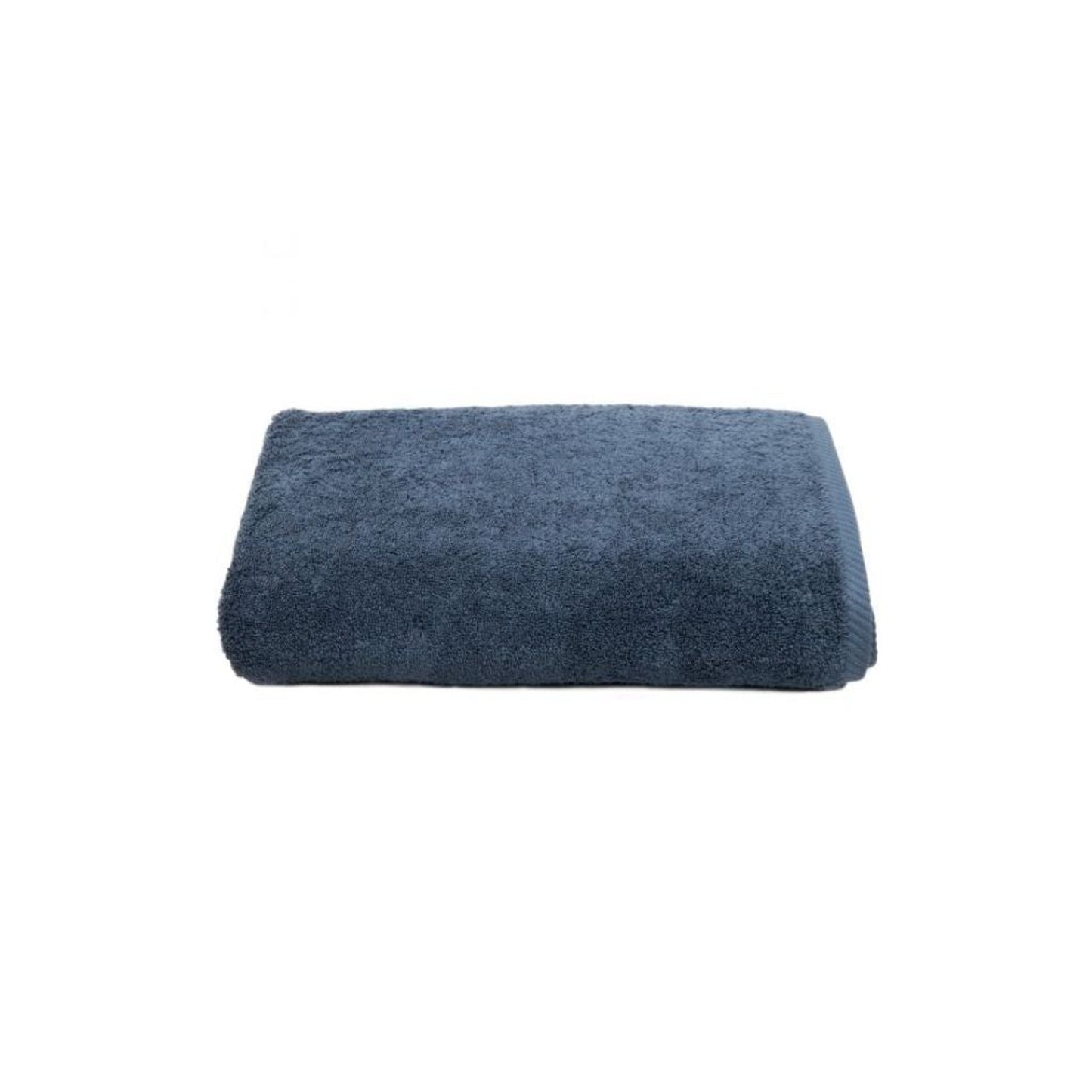 Linum Soft Twist Turkish Cotton Midnight Blue Bath Towel