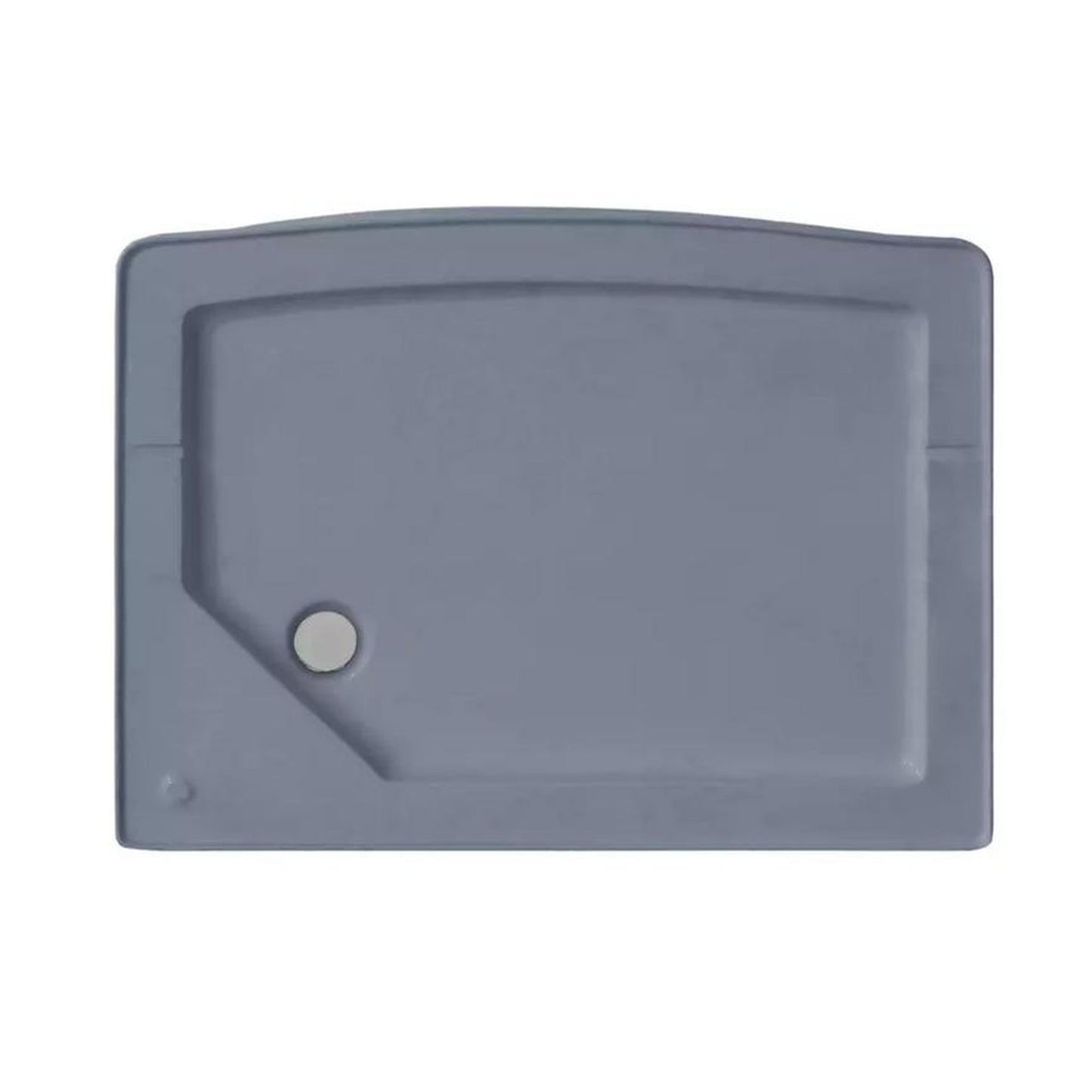 Mesa 45" x 35" x 85" Blue Tempered Glass Freestanding Walk In Steam Shower With Left-Hand Control Panel Configuration, 3kW Steam Generator and 6 Acupuncture Water Body Jets