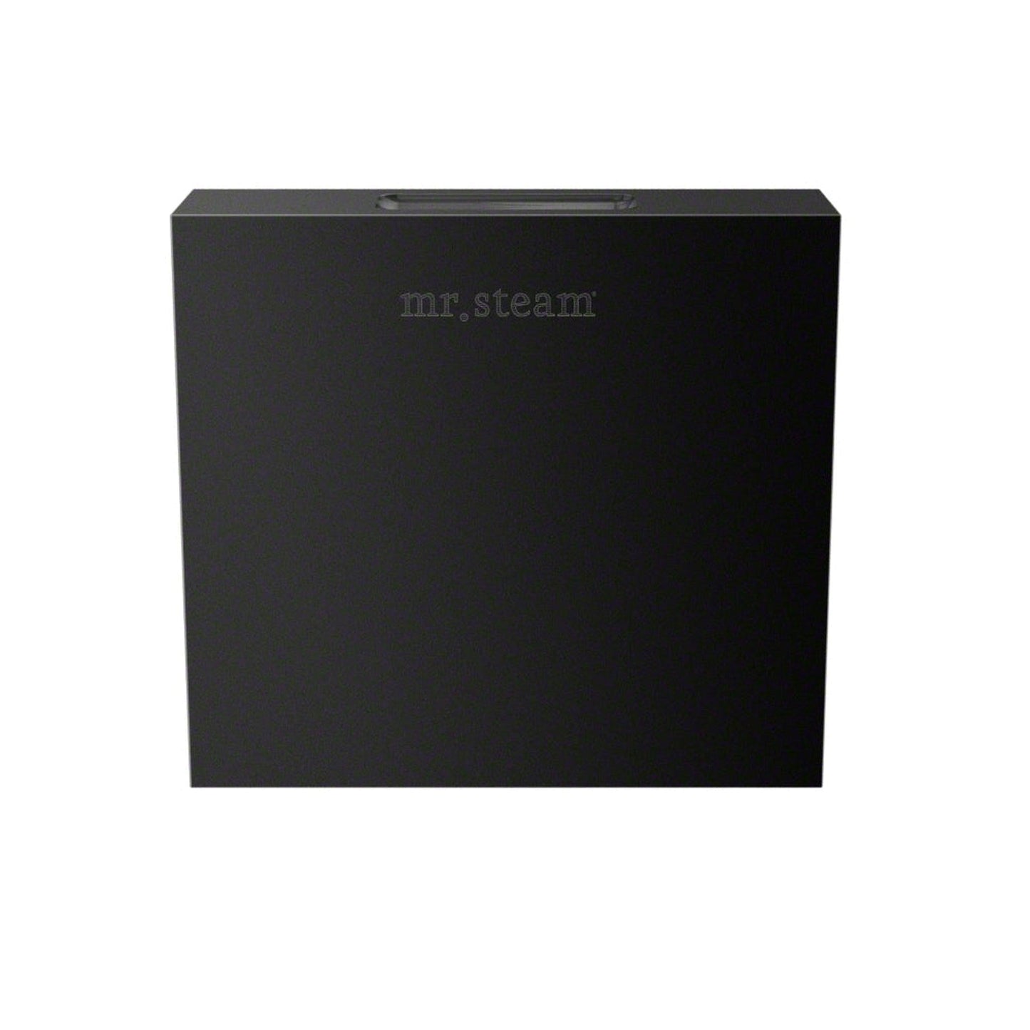 MrSteam Aroma Designer Steam 3" x 3" x 1" Matte Black Square SteamHead For All eSeries Generators iTempo & iTempoPlus Control