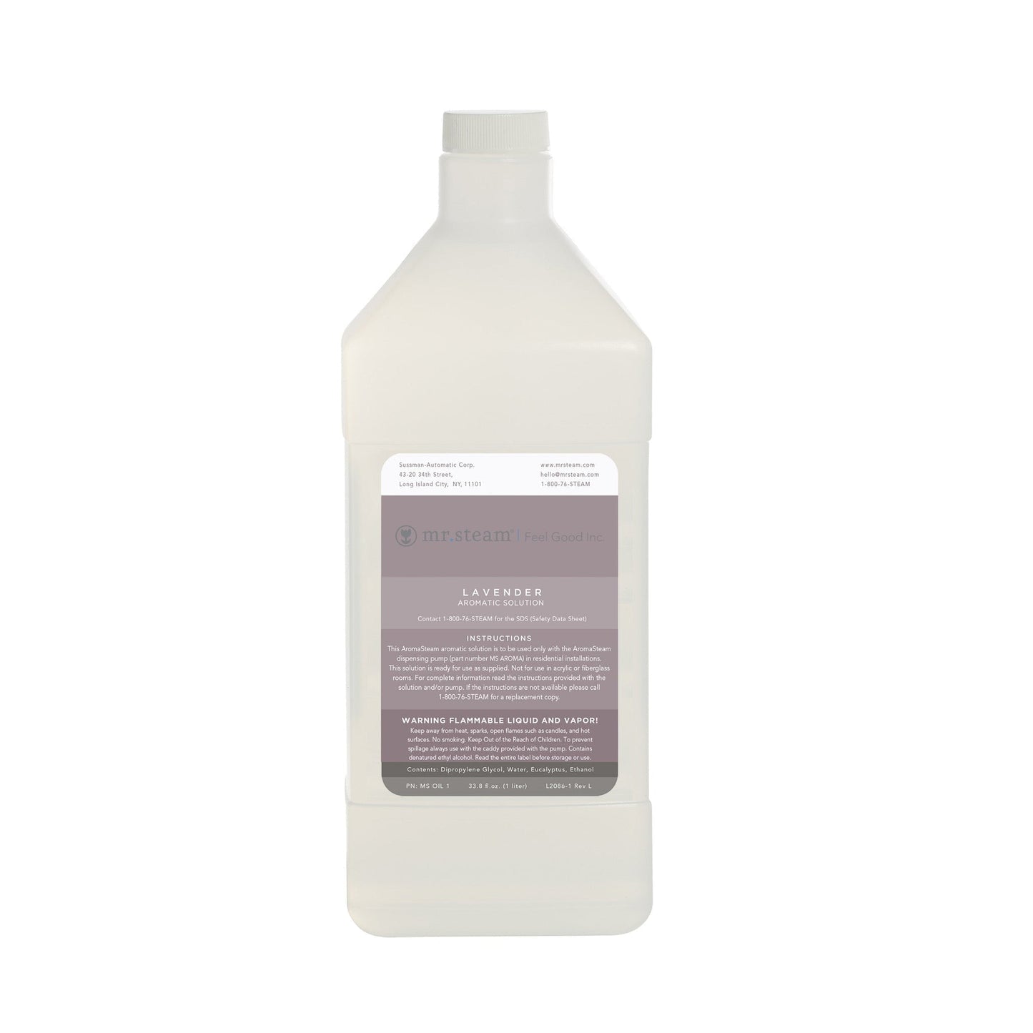 MrSteam AromaSteam Lavender Essential Oil 1 L