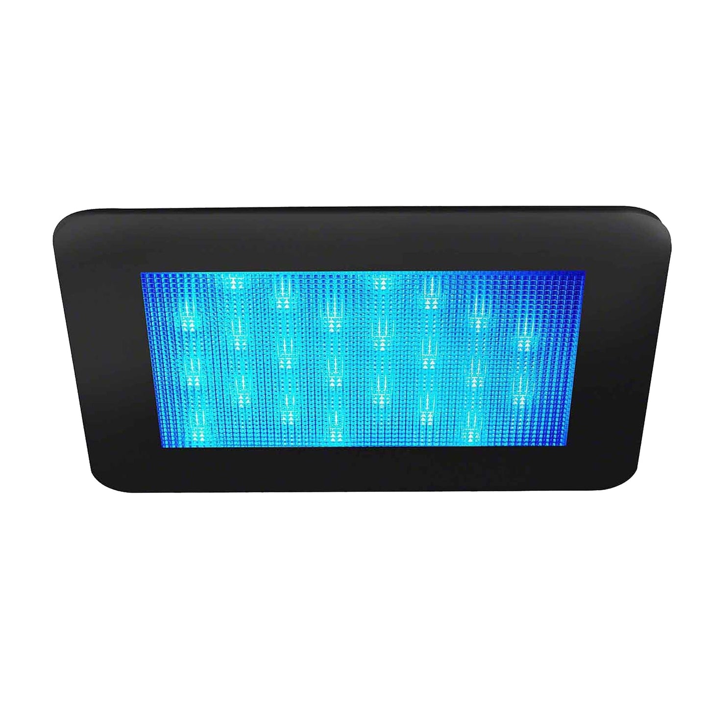 MrSteam ChromaTherapy 4" x 6" x 1" Black ChromaSteam 3 Lighting System in For isteam 3 Controls