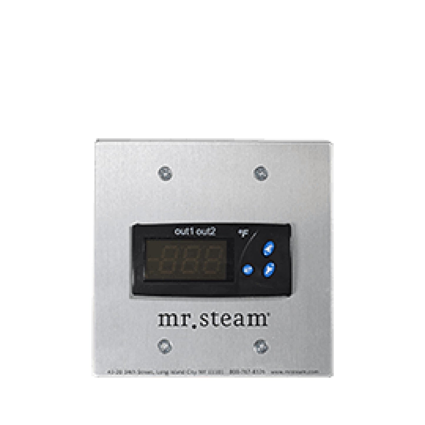 MrSteam Commercial CU 1 Generator 18 kW 240 V 1 PH Package with Digital 1 Control Steamhead & Blowdown System