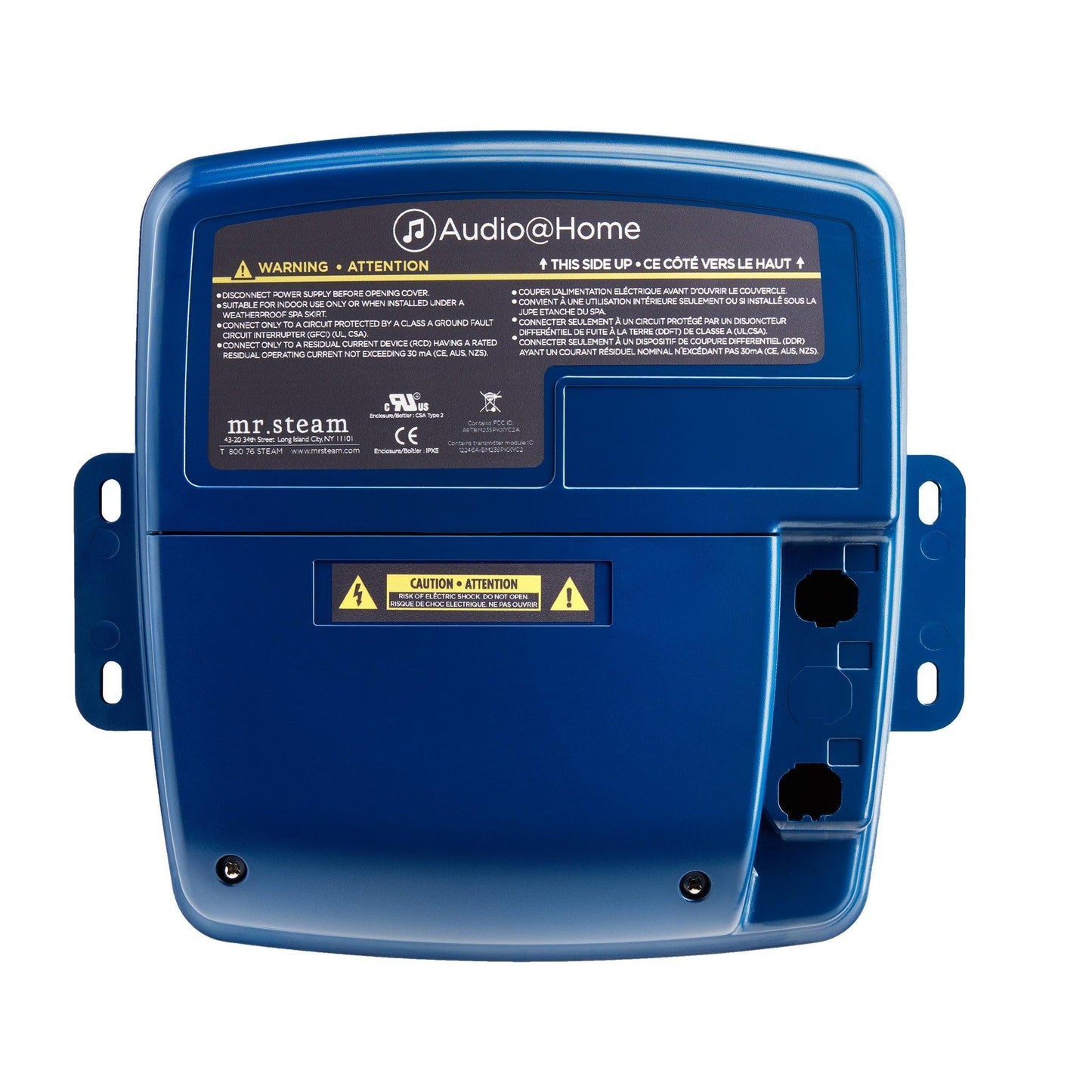 MrSteam MusicTherapy 9" x 10" x 2" Audio Home System