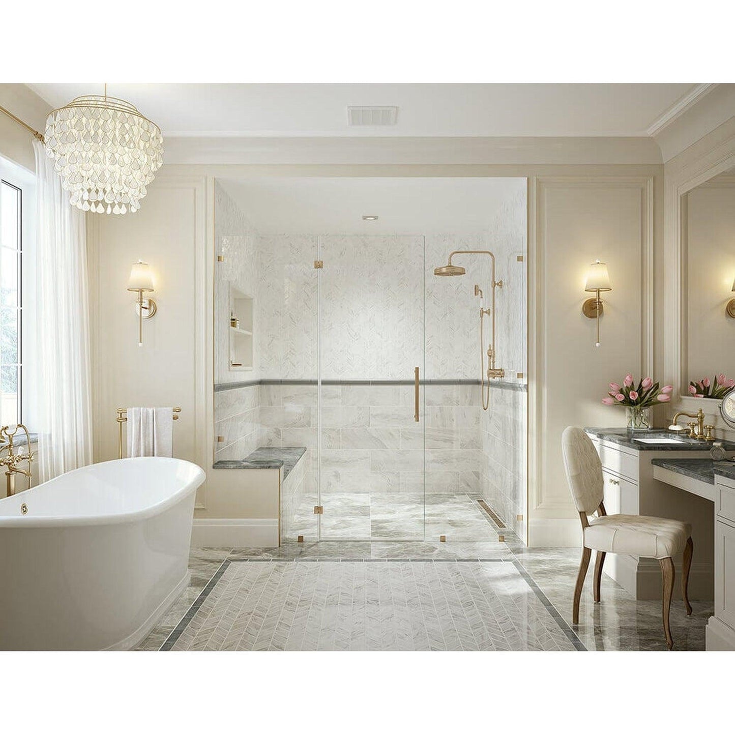 MrSteam e-SERIES MS90EC1 5 kW Steam Bath Generator With iTempo Polished Chrome Control