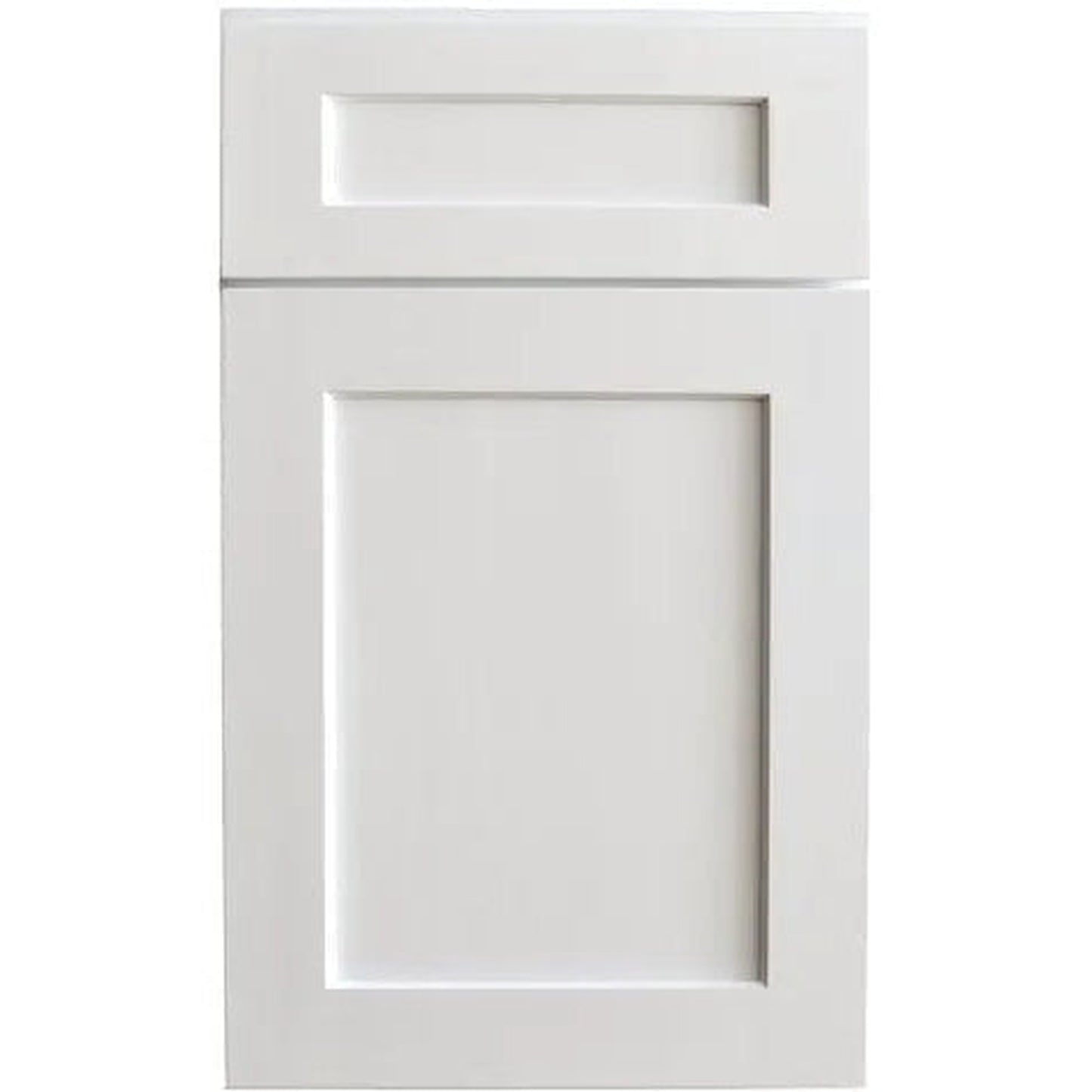 NKBC Vanity Single Sink Combo With Sink in the Middle 60" x 21" in Shaker White