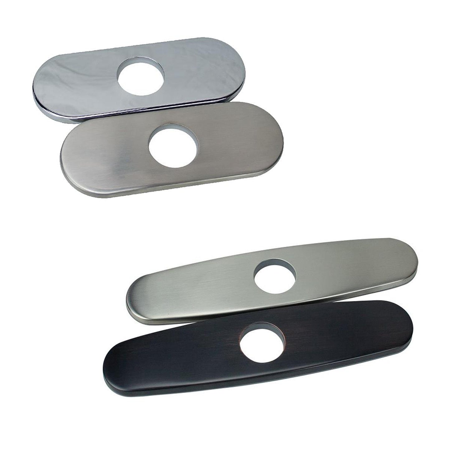Pelican Int'l Bathroom Deck Plate in Brushed Nickel