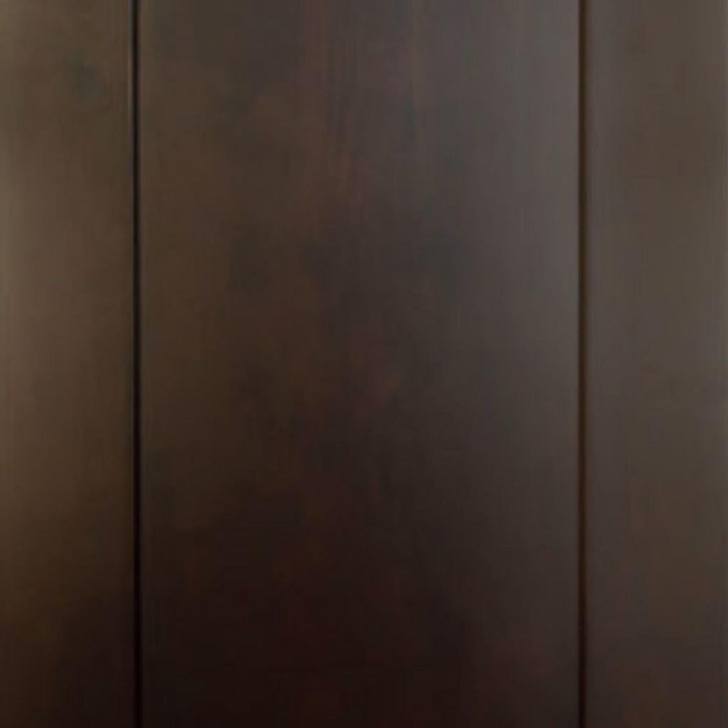 Ratel 36" 2-Drawer Ebony Shaker Vanity With 2 Doors on the Left and Dummy Drawer