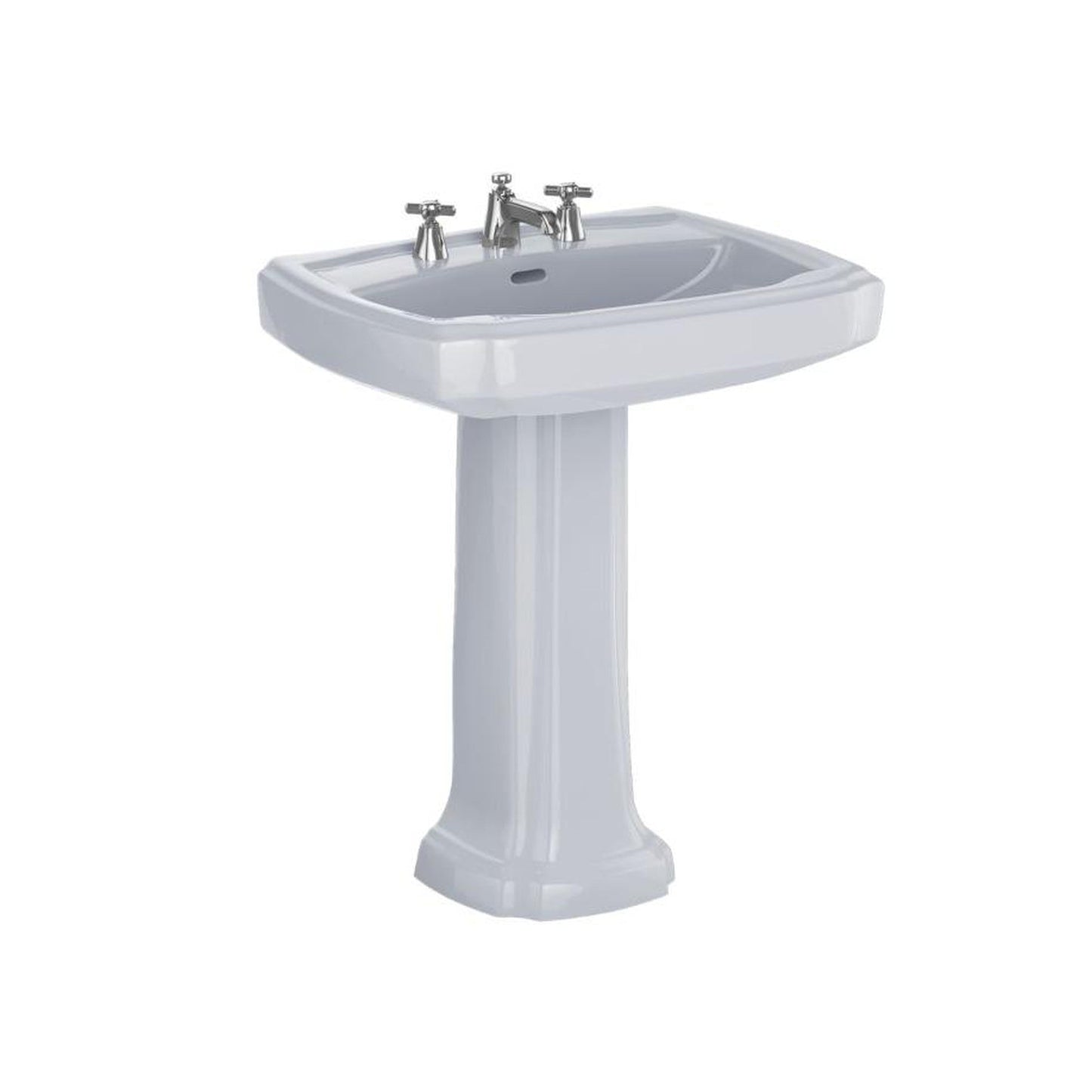 TOTO Guinevere 27-1/8” Lavatory and Ped Cotton