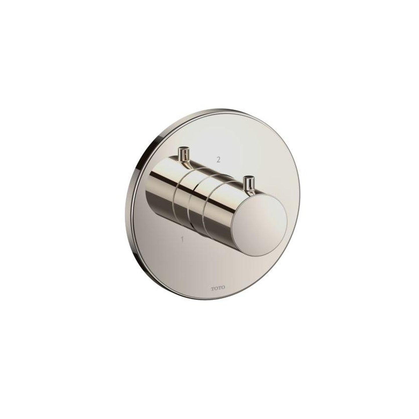 TOTO Polished Chrome Nickel 2-Way Diverter Trim Without Off