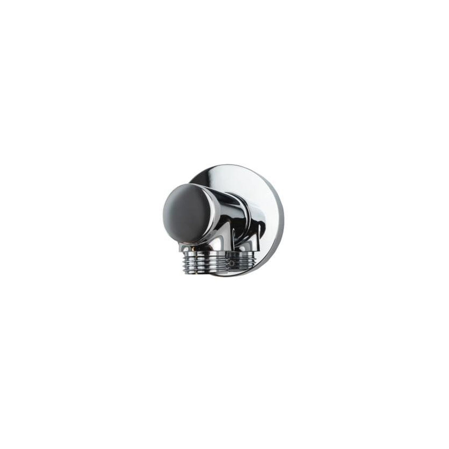 TOTO Polished Nickel Round Wall Outlet