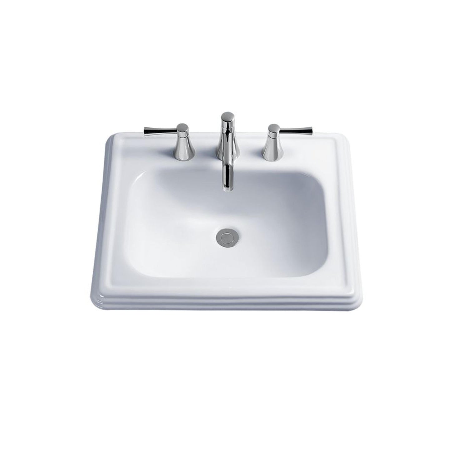 TOTO Promenade 4” Ctr Self Rim Lavatory Cotton