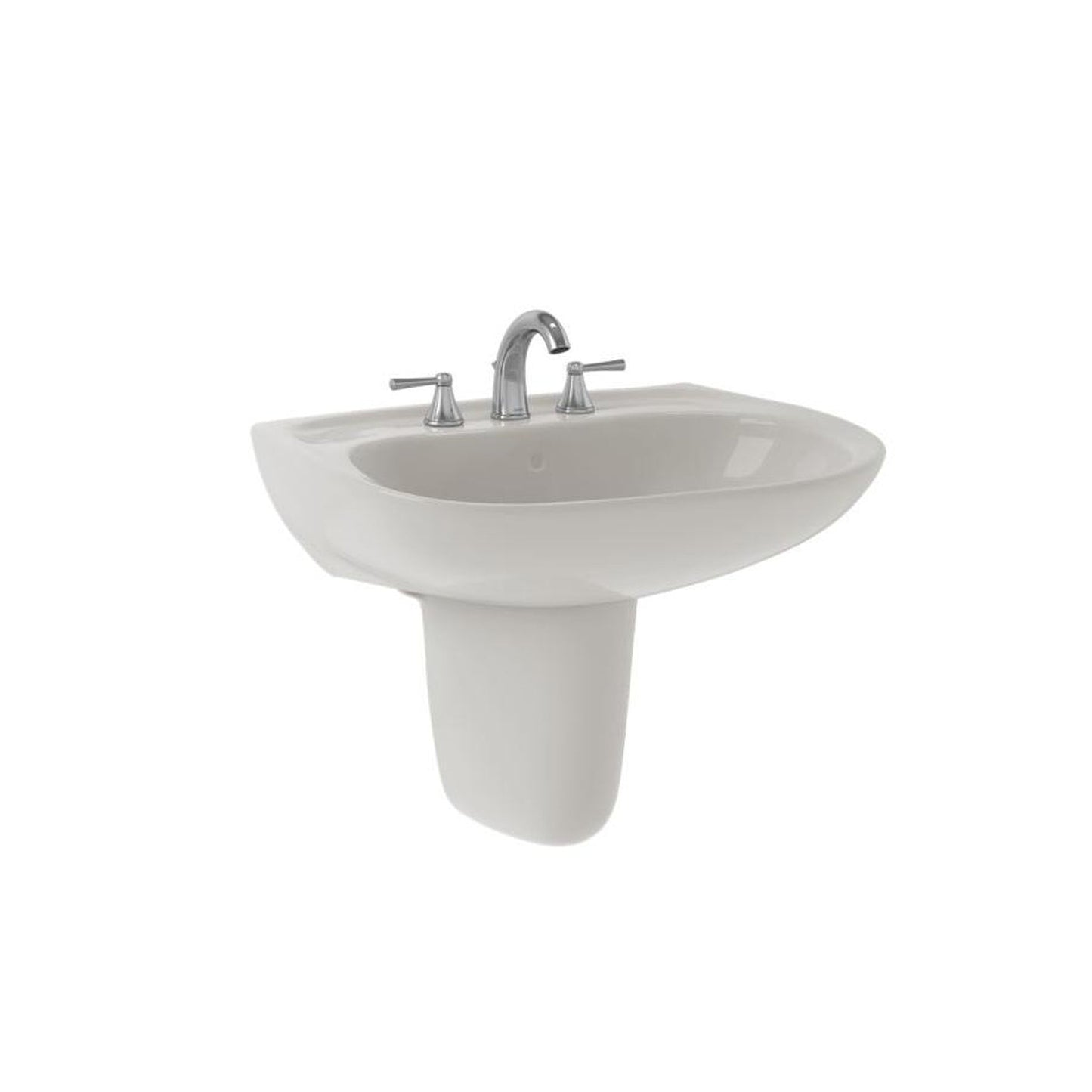 TOTO Prominence 4” Ctr Lavatory and Shrd Colonial White