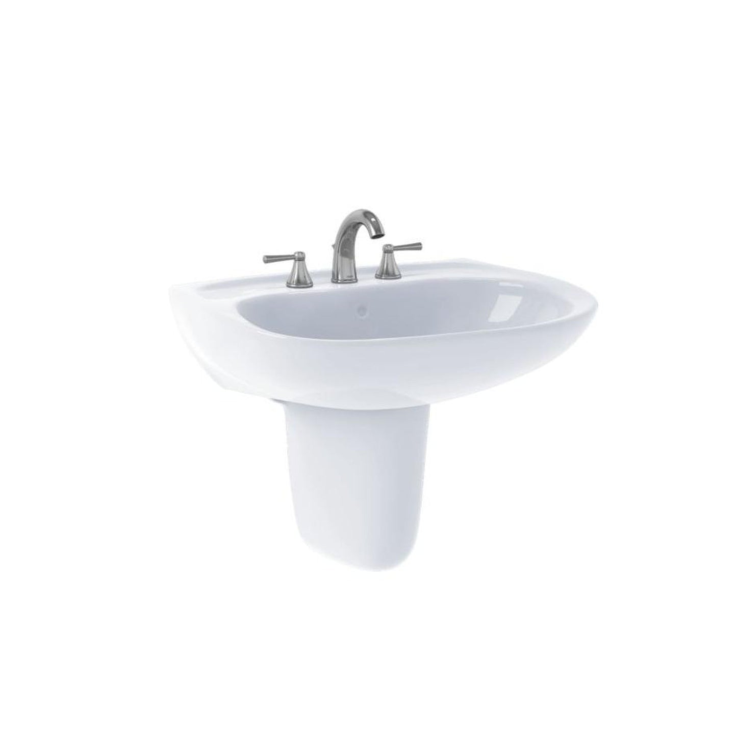 TOTO Prominence 8” Ctr Lavatory and Shrd Cotton