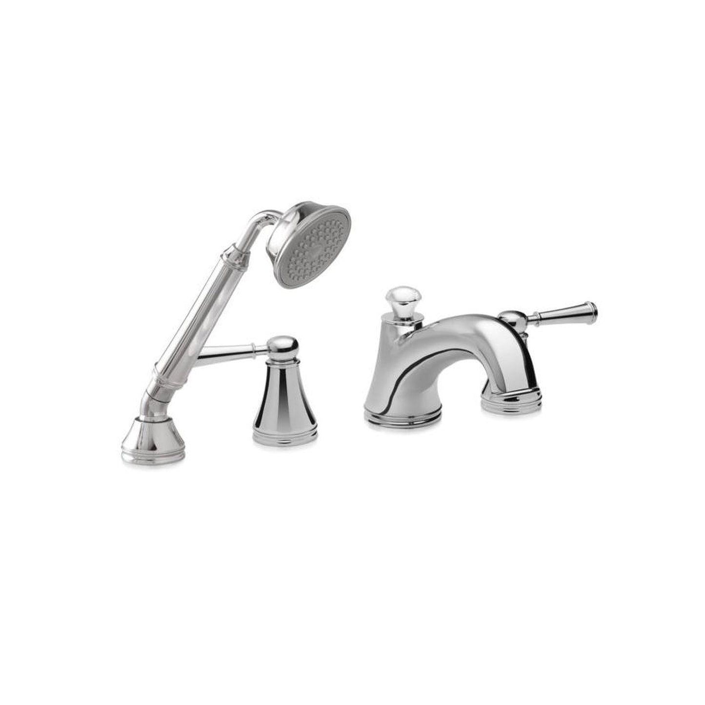 TOTO 4 Hole Vivian Roman Tub Lever Polished Chrome