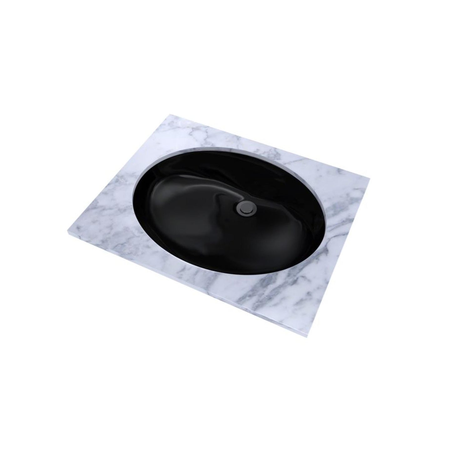 TOTO Dantesca Undercntr Lavatory Ebony