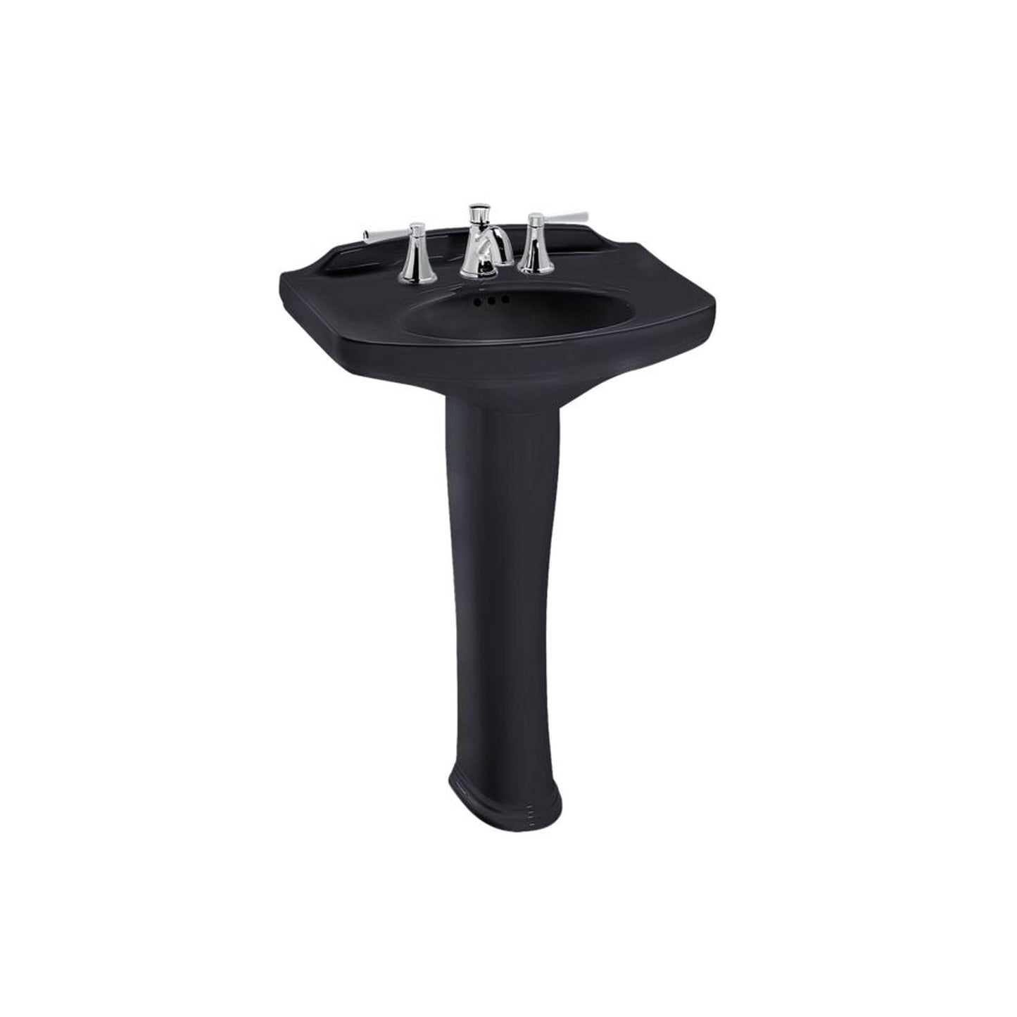 Toto Dartmouth 4" Pedestal Lavatory Ebony