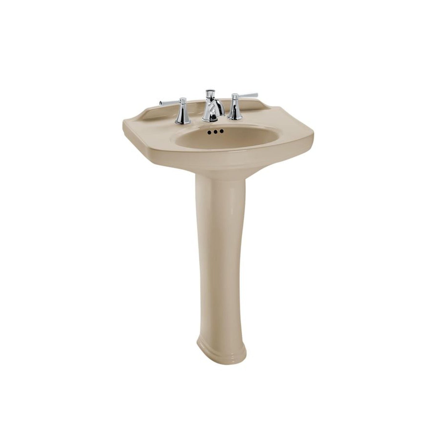 Toto Dartmouth 8" Pedestal Lavatory Bone