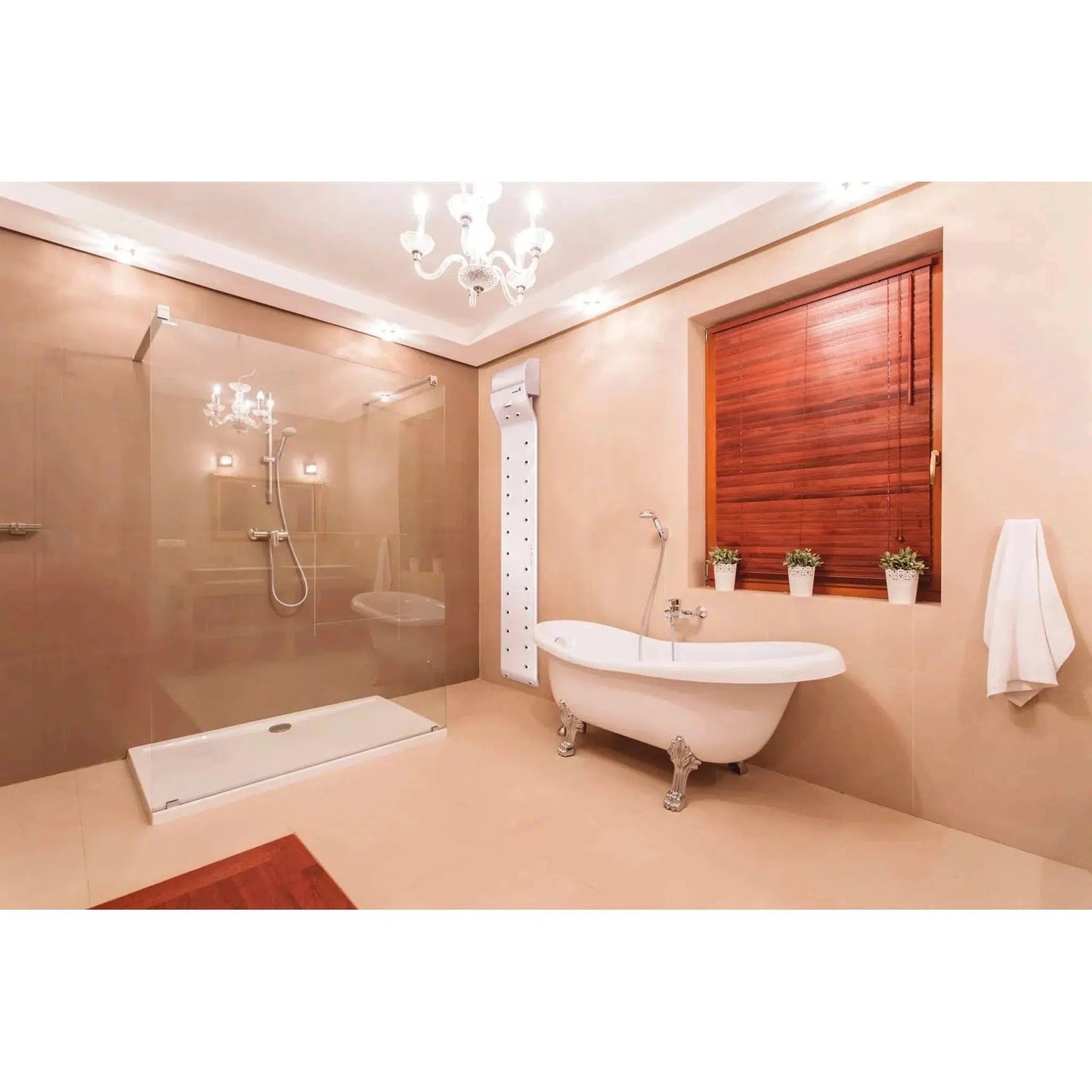 Valiryo 85" Matte White Wall-Mounted Fully Automated Full-Body Dryer