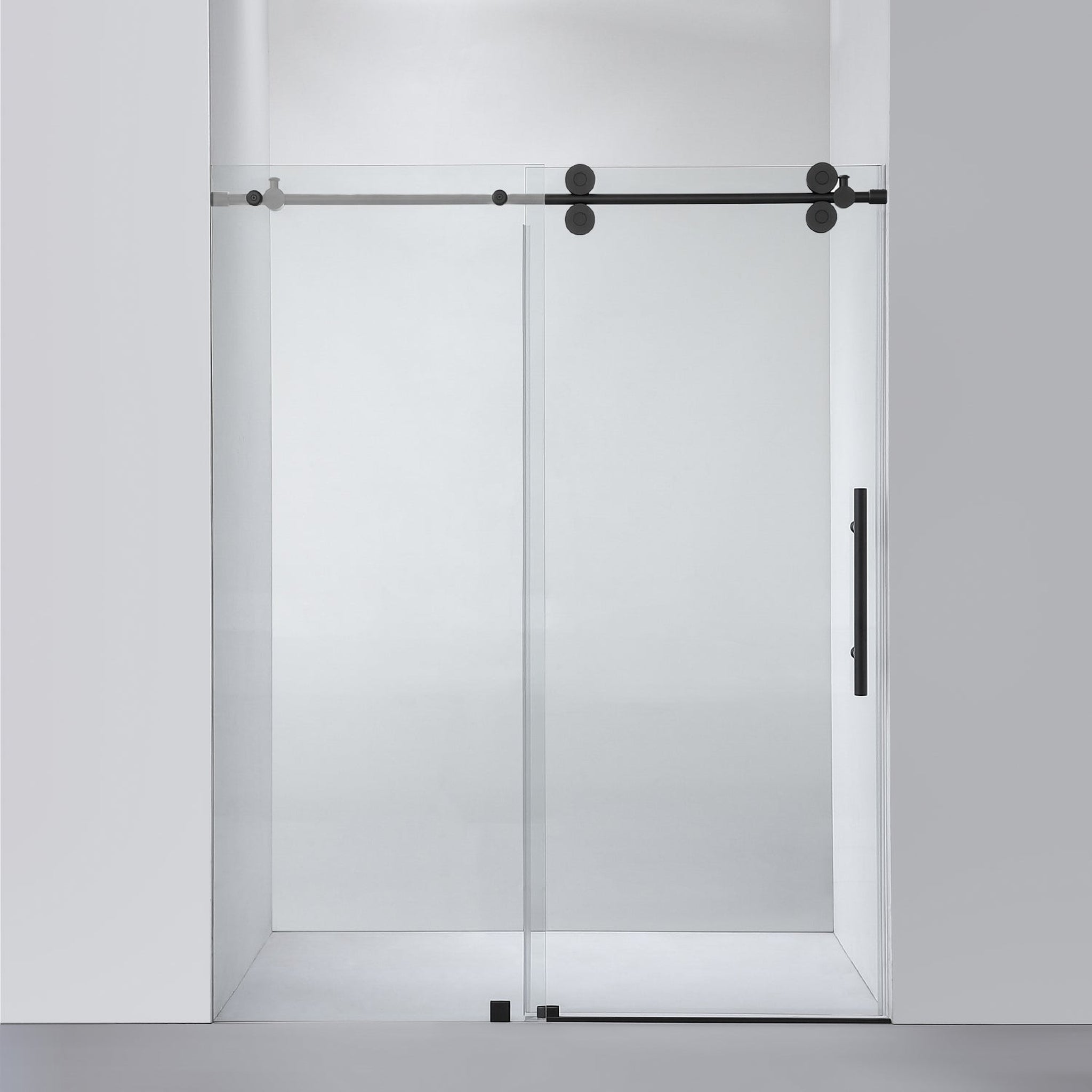 http://usbathstore.com/cdn/shop/products/Vinnova-Villena-60-x-78-Matte-Black-Single-Sliding-Frameless-Shower-Door.jpg?v=1650989263