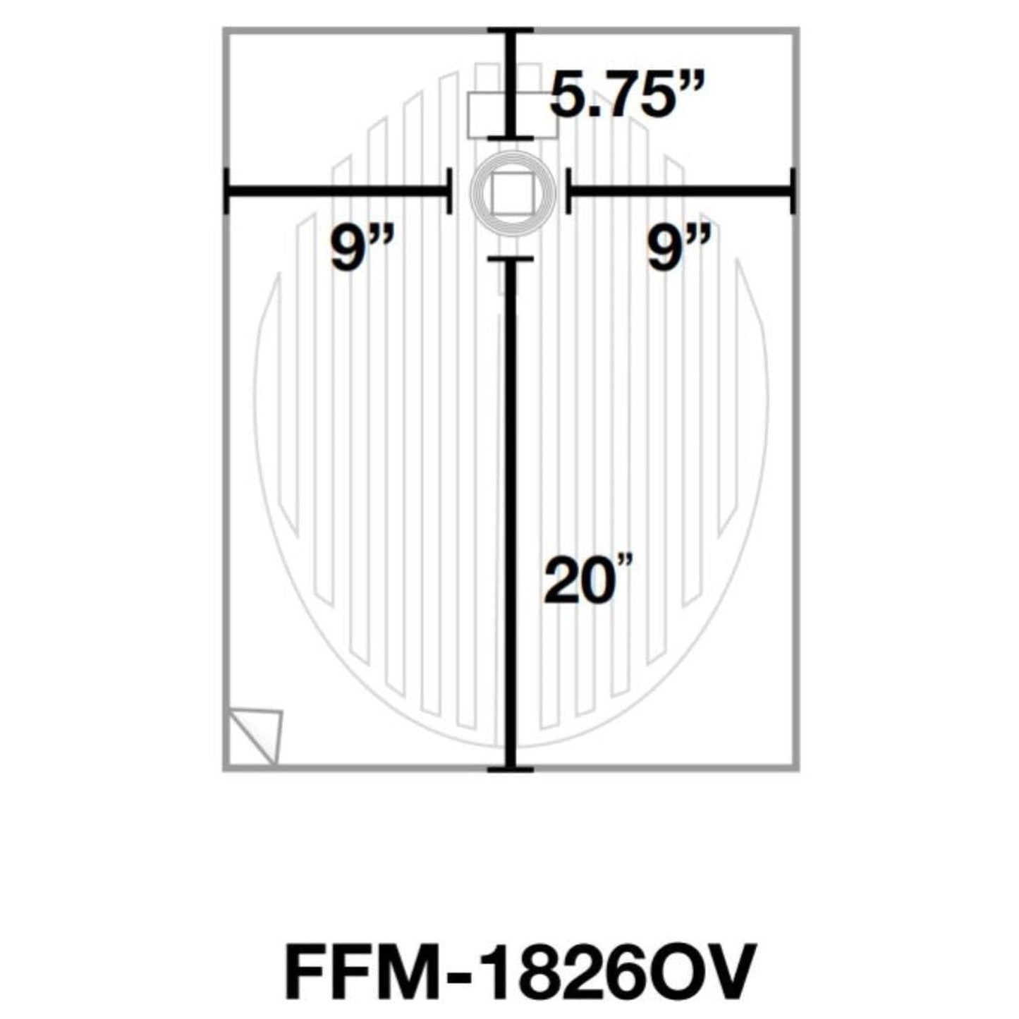 WarmlyYours ClearlyYou Oval 18" x 26" Fog Free Mirror Defogger