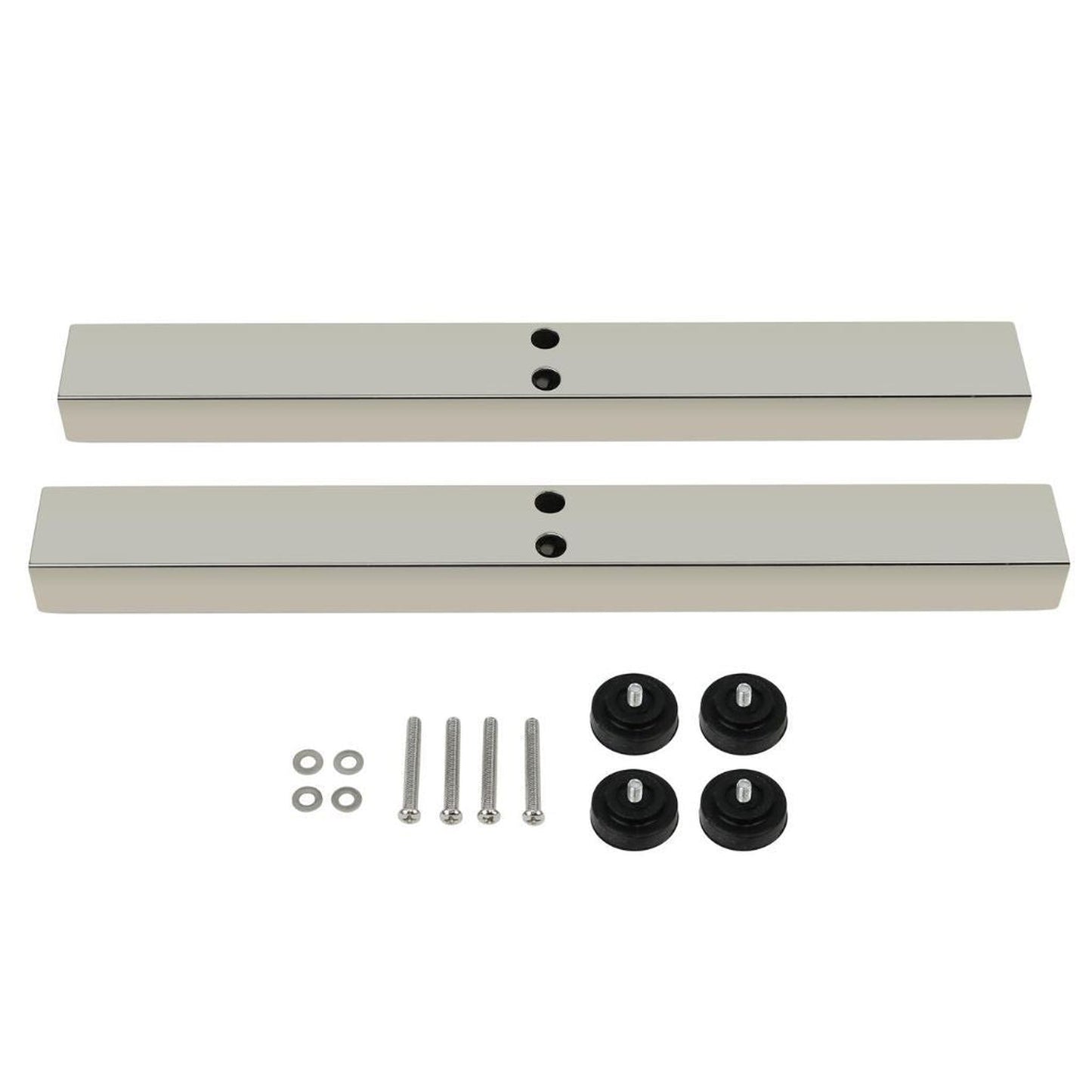 WarmlyYours Ibiza 22" x 35" Polished Stainless Steel Wall-Mounted 6-Bar Plug-In Towel Warmer