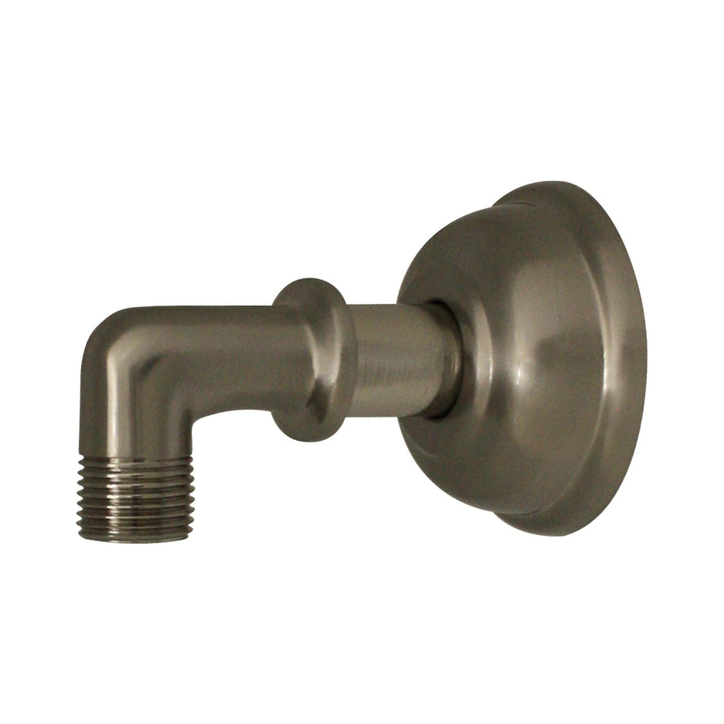 Whitehaus Showerhaus WH173C8-BN Brushed Nickel Classic Solid Brass Supply Elbow