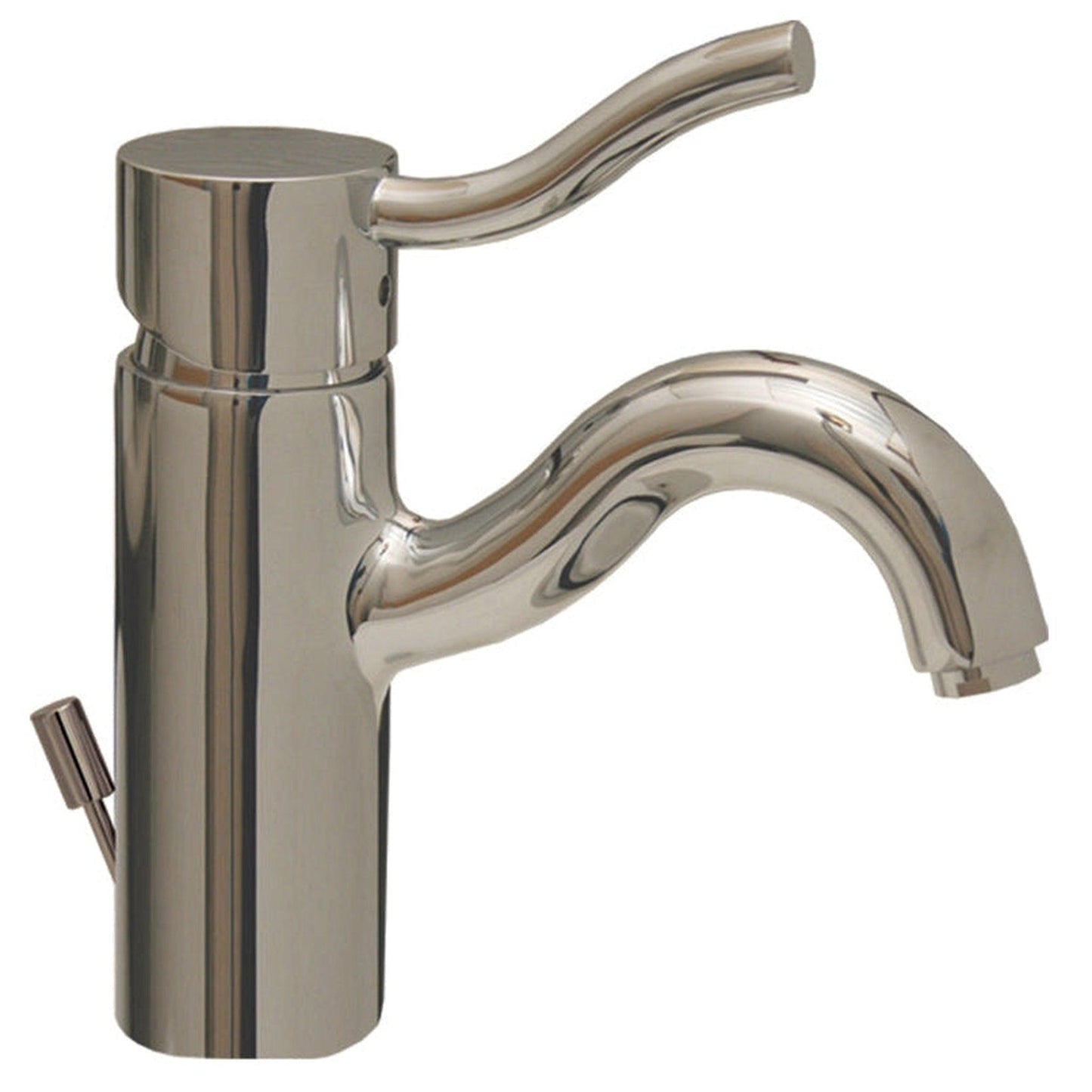 Whitehaus Venus 3-4440-C Polished Chrome Single Hole/Single Lever Lavatory Faucet With Pop-up Waste