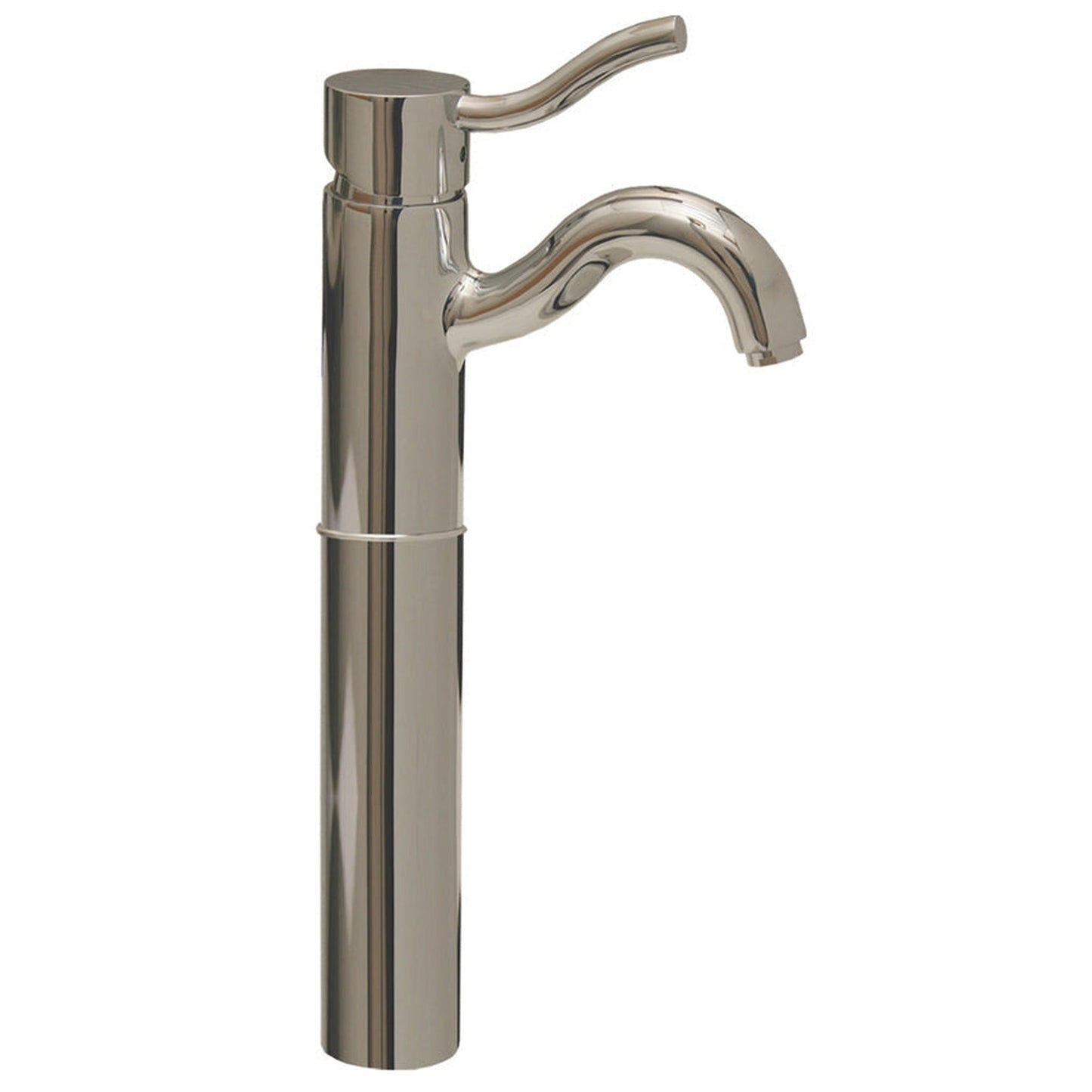Whitehaus Venus 3-4444-C Polished Chrome Single Hole/Single Lever Elevated Lavatory Faucet