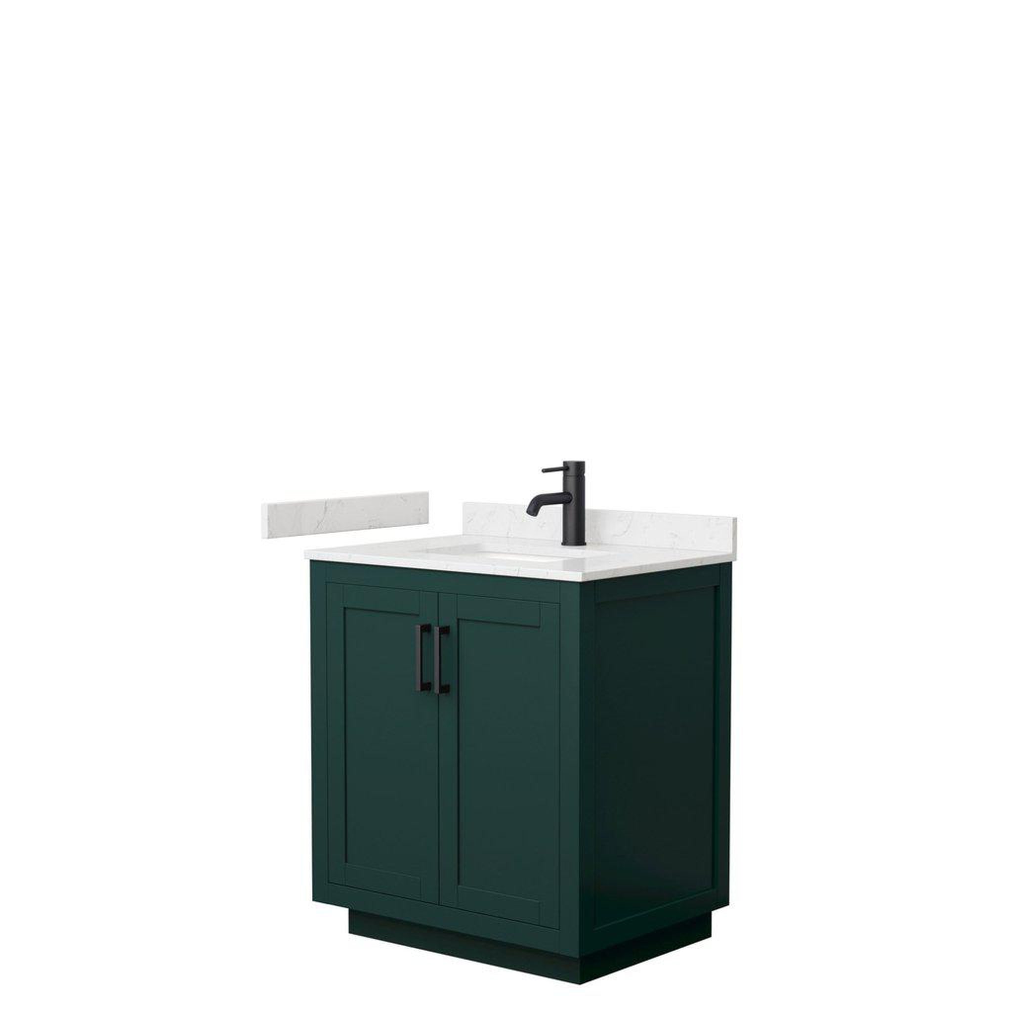 Matte Black Countertop Bathroom Set