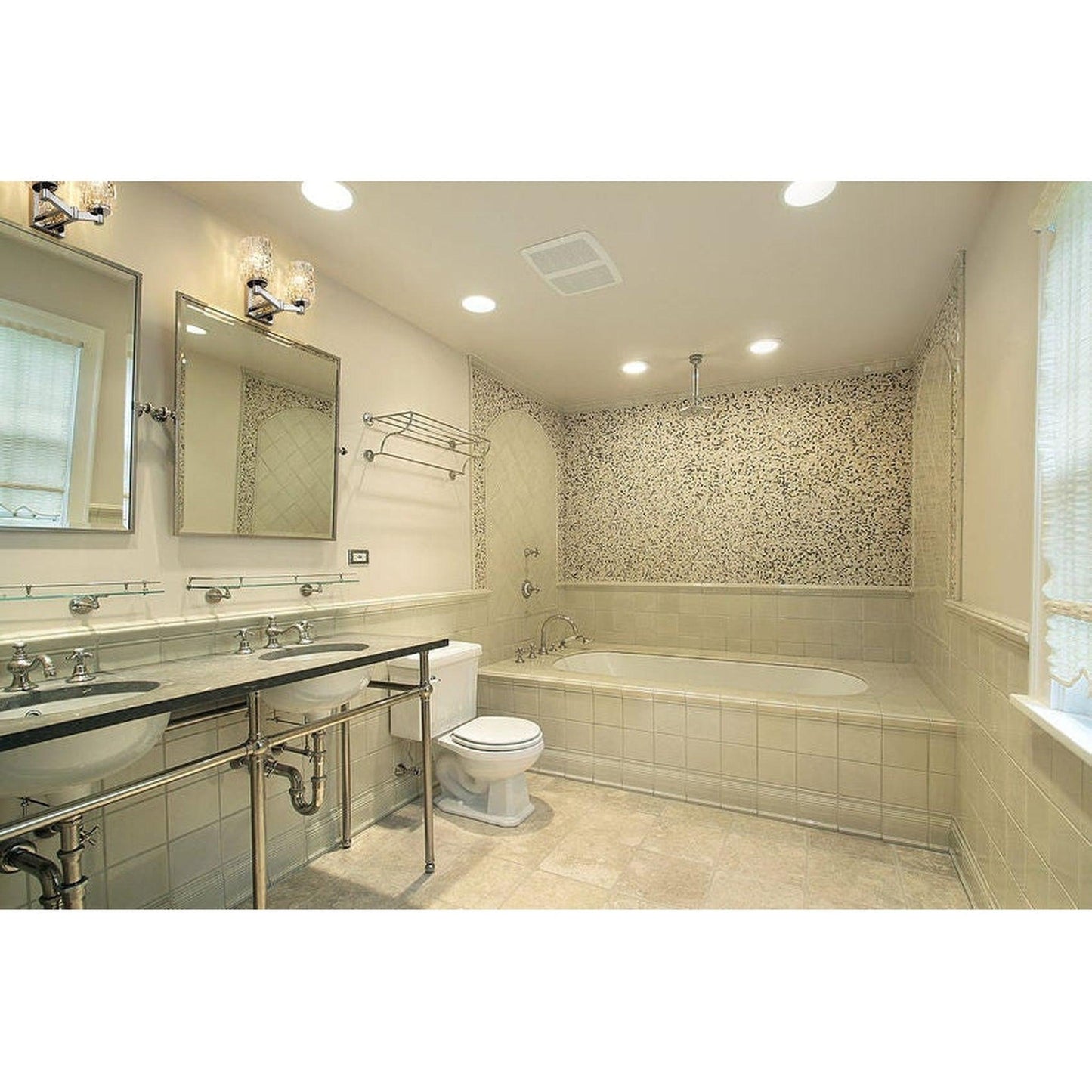 Z-Lite Aubrey 14" 2-Light Chrome Vanity Light With Clear Glass Shade