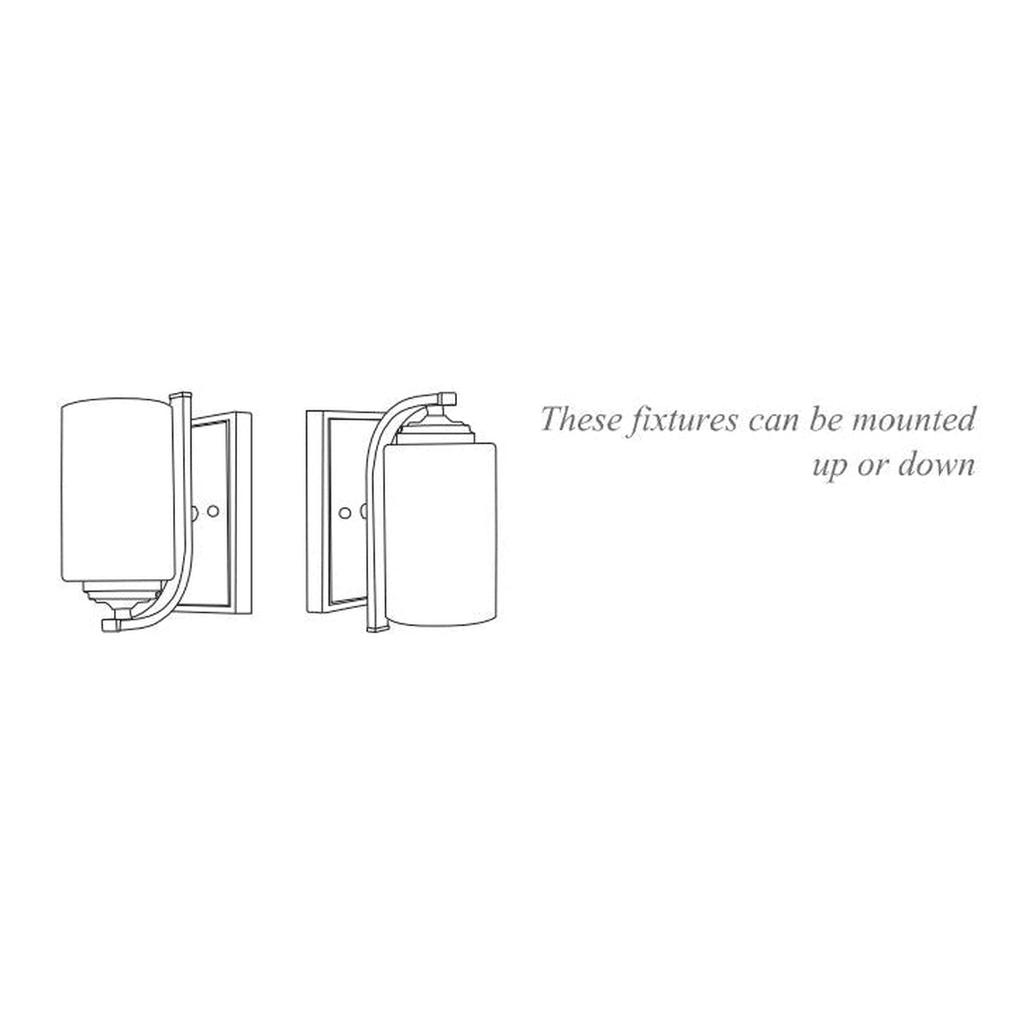 Z-Lite Bordeaux 5" 1-Light Bronze Wall Sconce With Matte Opal Glass Shade