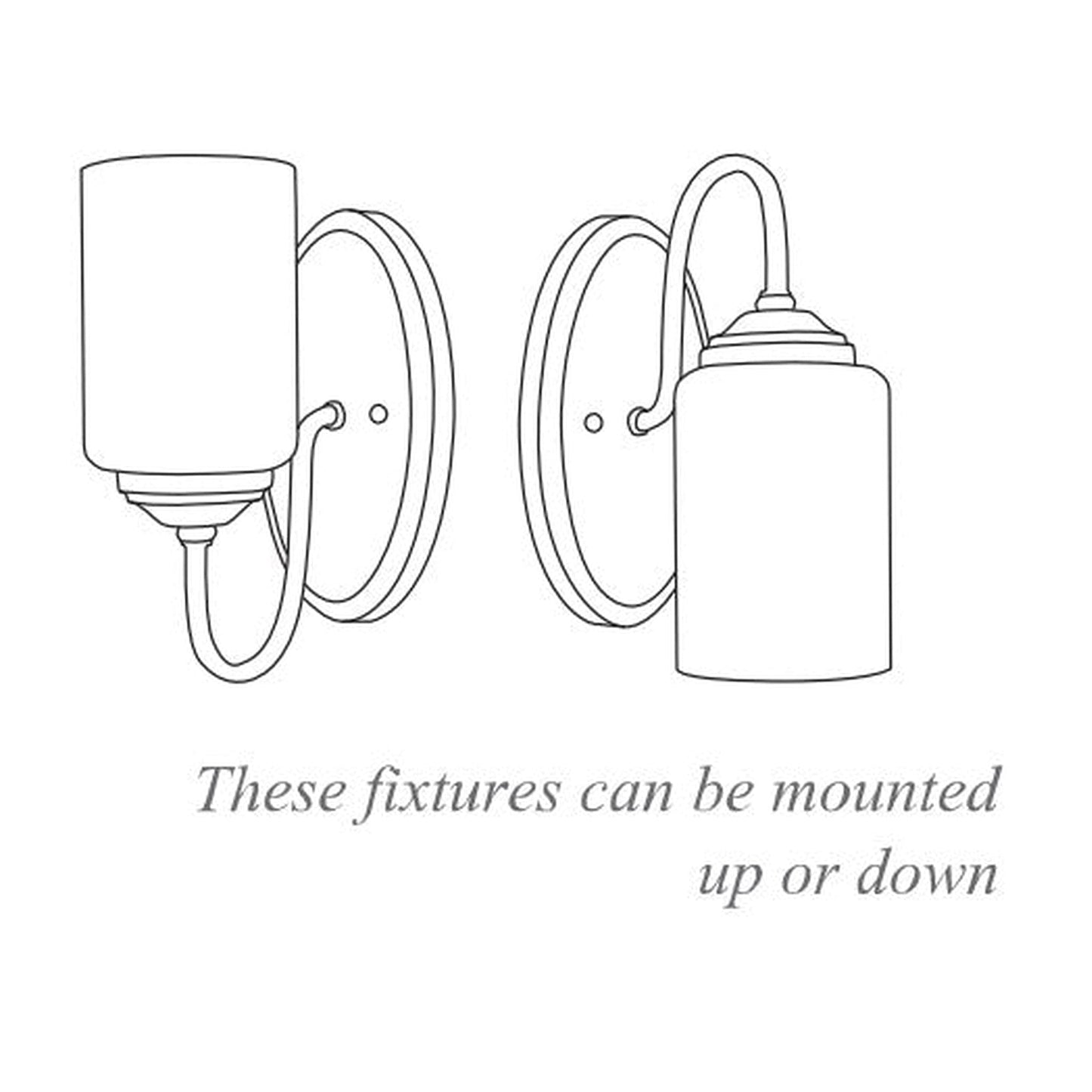 Z-Lite Cardinal 5" 1-Light Brushed Nickel Wall Sconce With Matte Opal Glass Shade