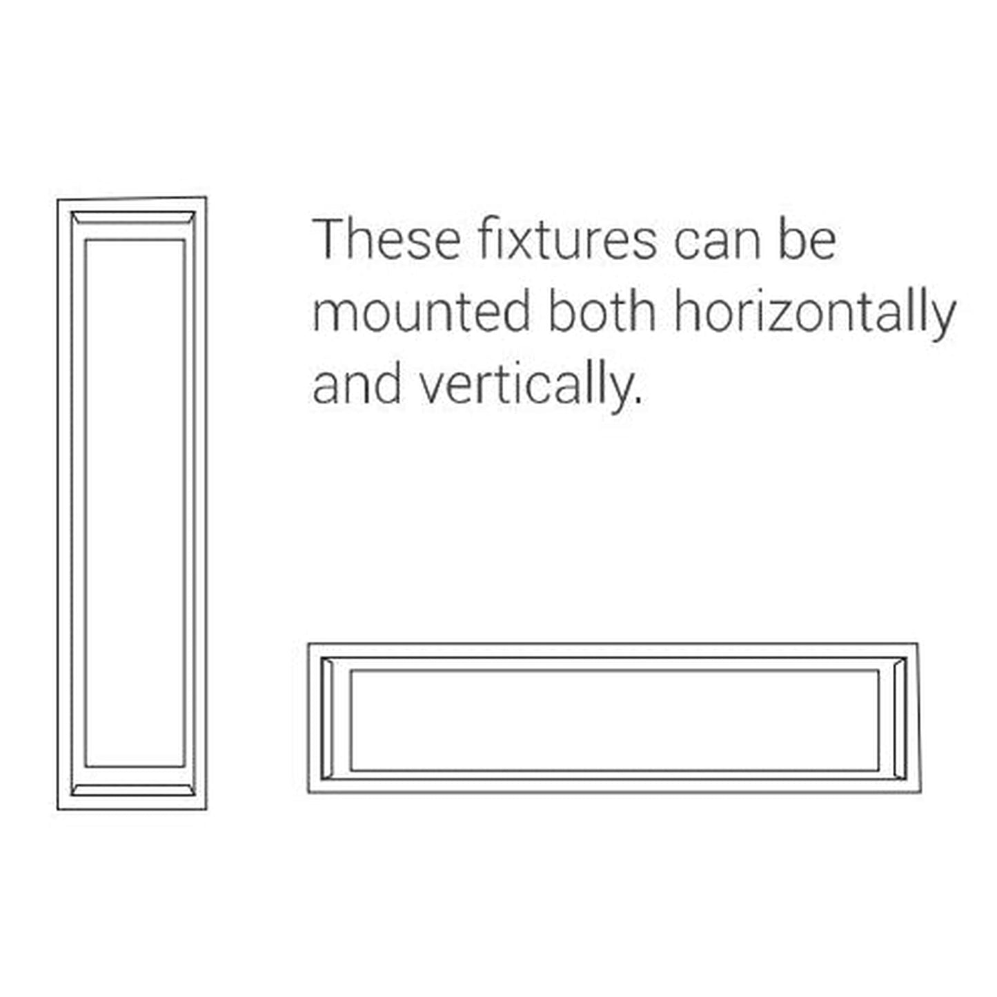 Z-Lite Kube 24" 3-Light Matte Black and Brushed Nickel Vanity Light