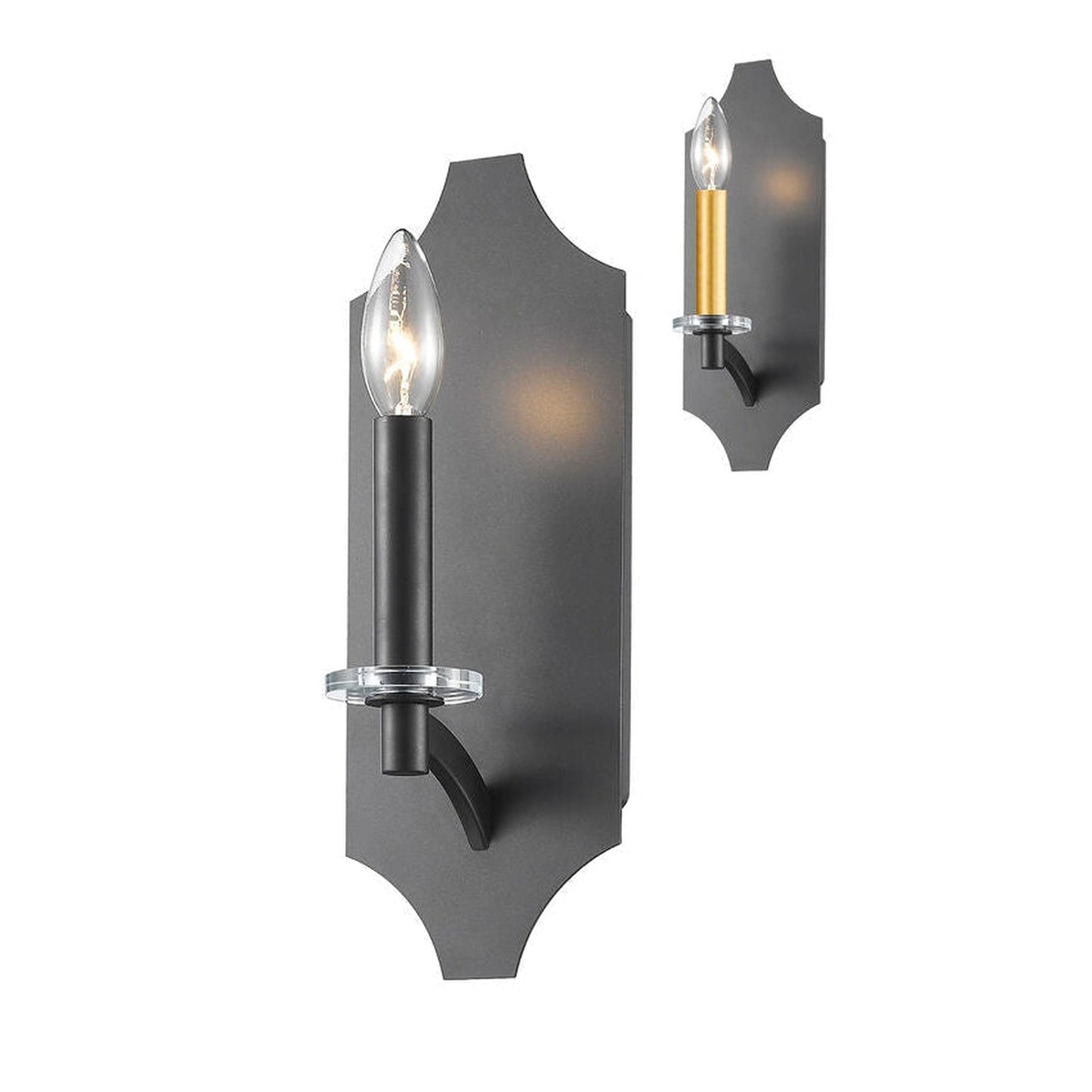 Z-Lite Zander 5" 1-Light Bronze Wall Sconce