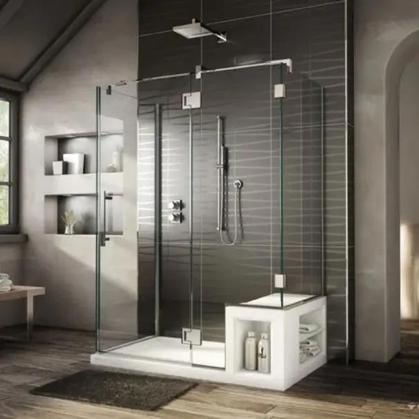 ICO Bath Volkano 12″ Matte Black Hanging Double Shower Basket – US Bath  Store