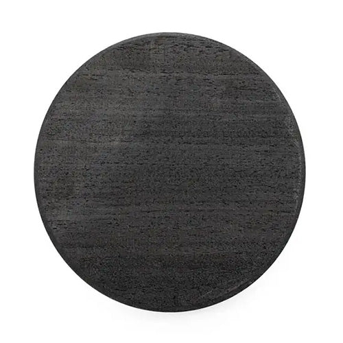 PROSAUNAS Thermo-Aspen Midnight Black 10' Thermally-Modified Black-Wax Finished Decorative Sauna Ventilation Cover