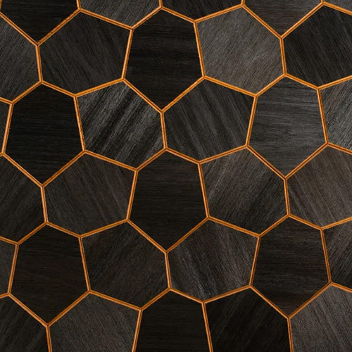 PROSAUNAS Aspen Modern Midnight Black 1x4 10' Black-Wax Finished Decorative Sauna Wall Material Panel