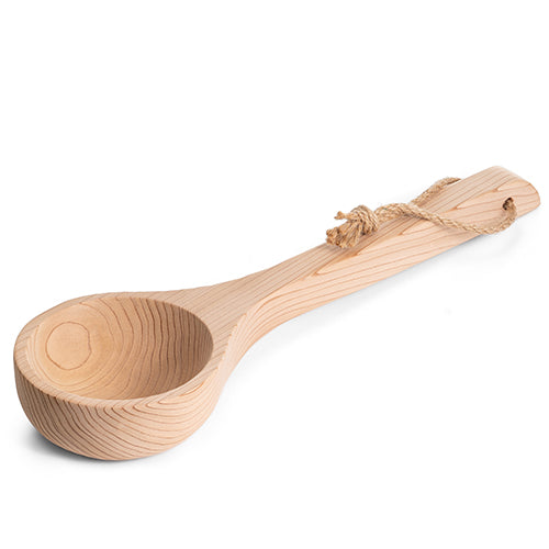 PROSAUNAS Large Cedar Wood Ladle