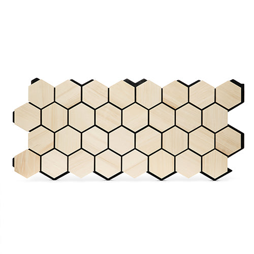 PROSAUNAS Aspen HIVE 1x4 10' Decorative Sauna Wall Material Panel