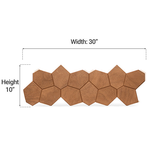 PROSAUNAS Thermo-Aspen Modern 1x4 10' Thermally-Modified Decorative Sauna Wall Material Panel