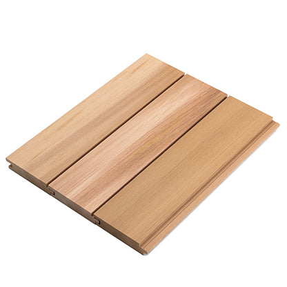 PROSAUNAS Cedar 1x4 8' Clear Grade A+ Vertical Grain Tongue & Groove Nickel-Gap Sauna Wall Material