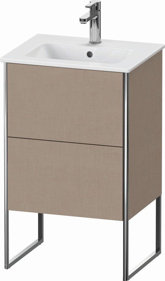 Duravit XSquare 20" Linen Two Drawer Floorstanding Vanity Unit (XS445707575)