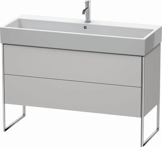 Duravit XSquare 47" Nordic White Two Drawer Floorstanding Vanity Unit (XS447703939)