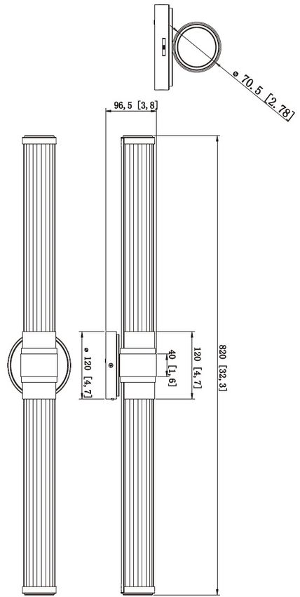 Z-Lite Warwick 33" 1-Light LED-Integrated Matte Black Steel White Opal Glass Shade Vanity Lighting